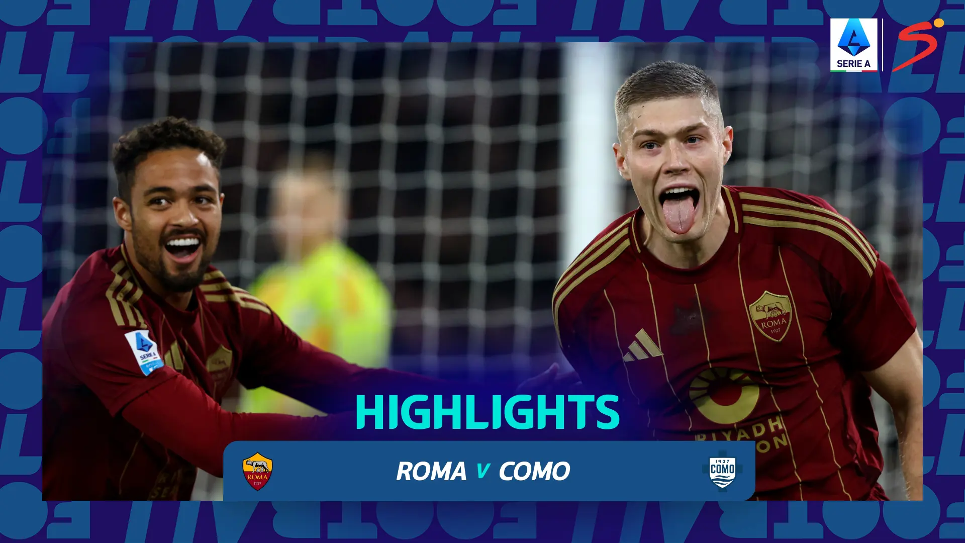 Roma v Como | Match Highlights | Italian Serie A Matchday 27