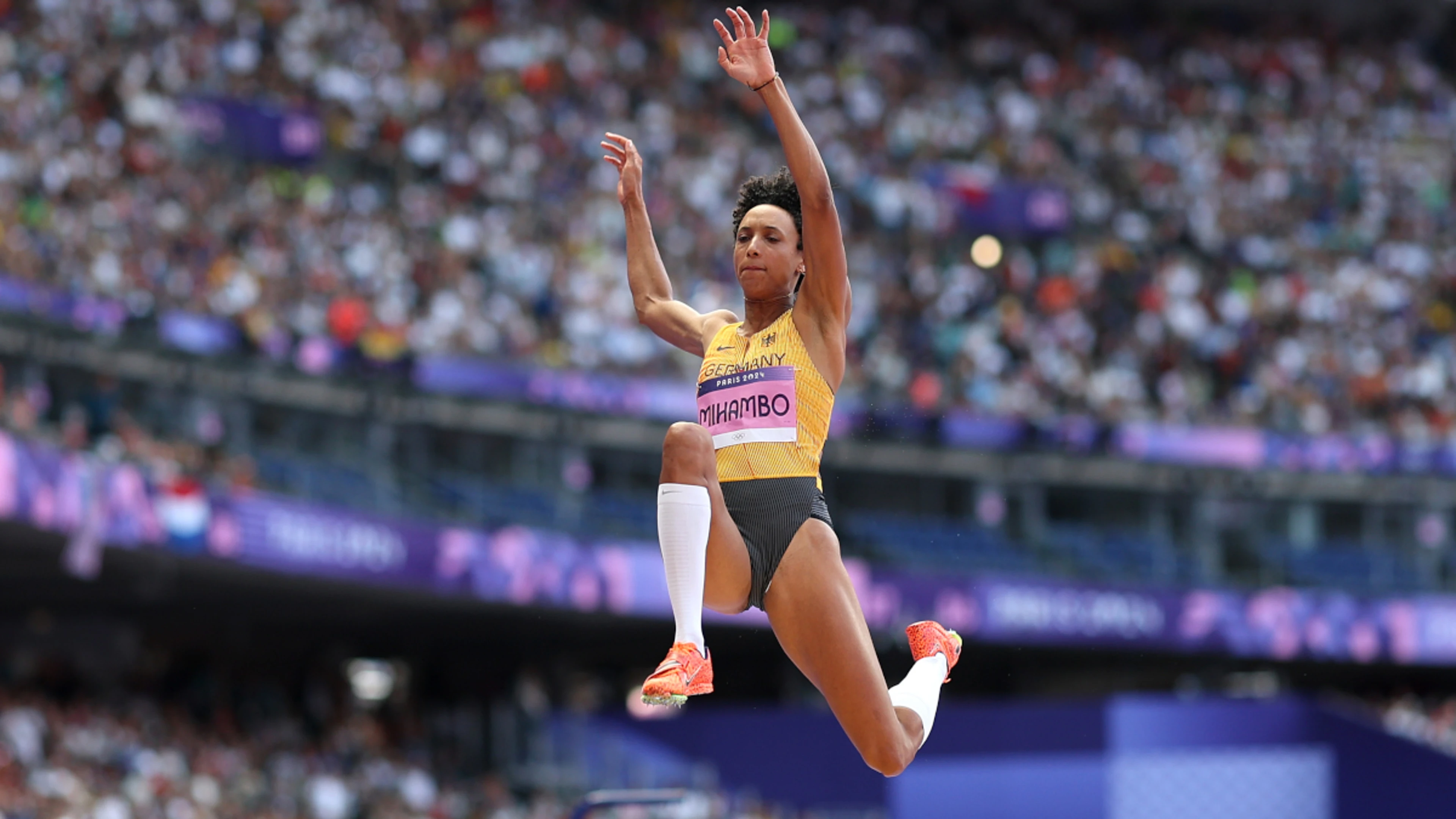 New take off zone trialled in major long jump reform