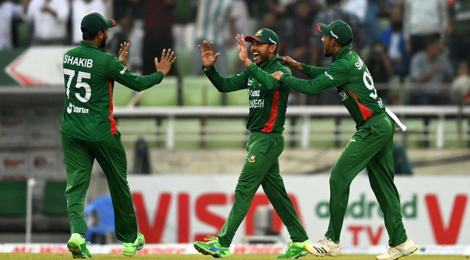 Bangladesh coast to historic win in third ODI against New Zealand