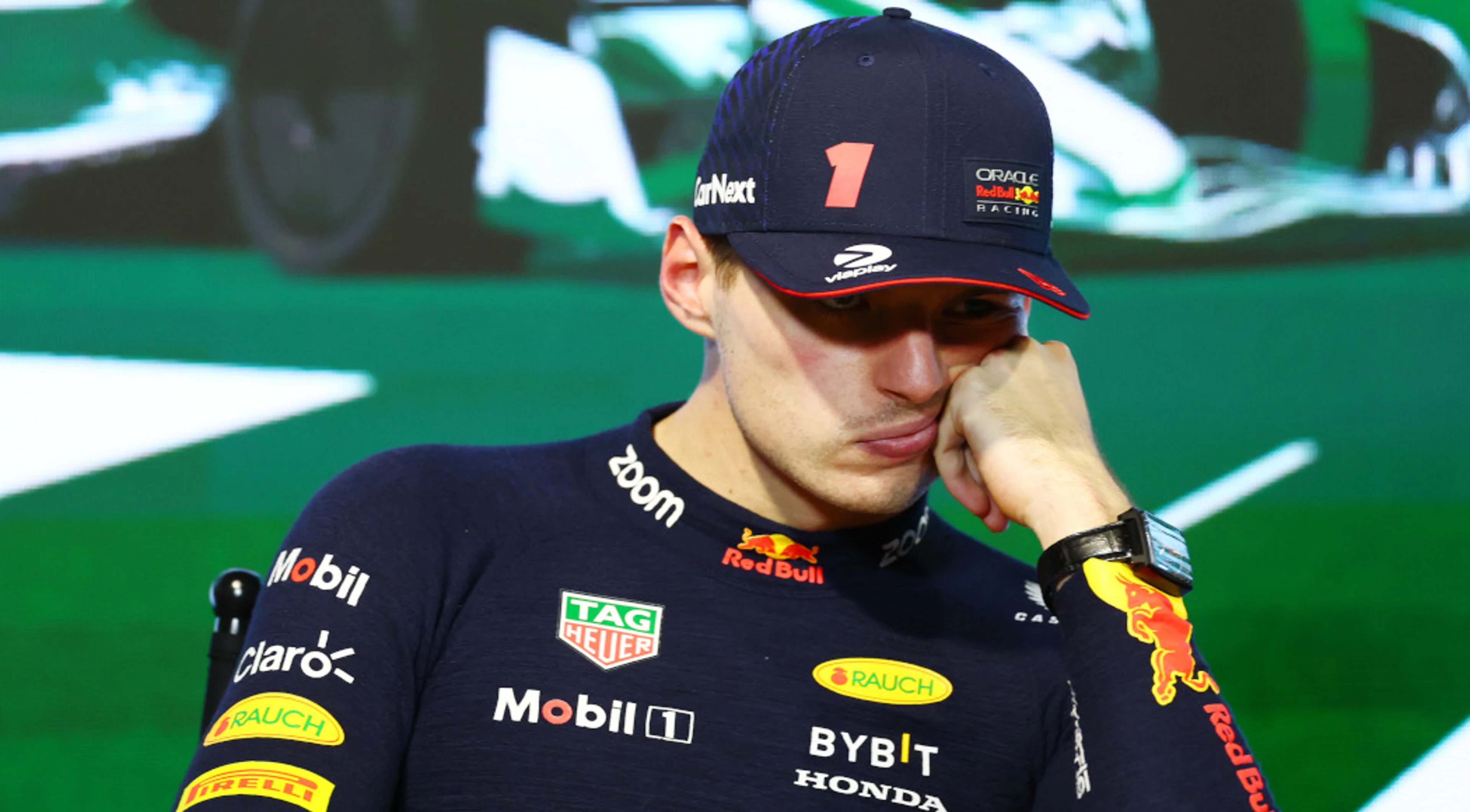 Verstappen unhappy to settle for second in Saudi Arabia