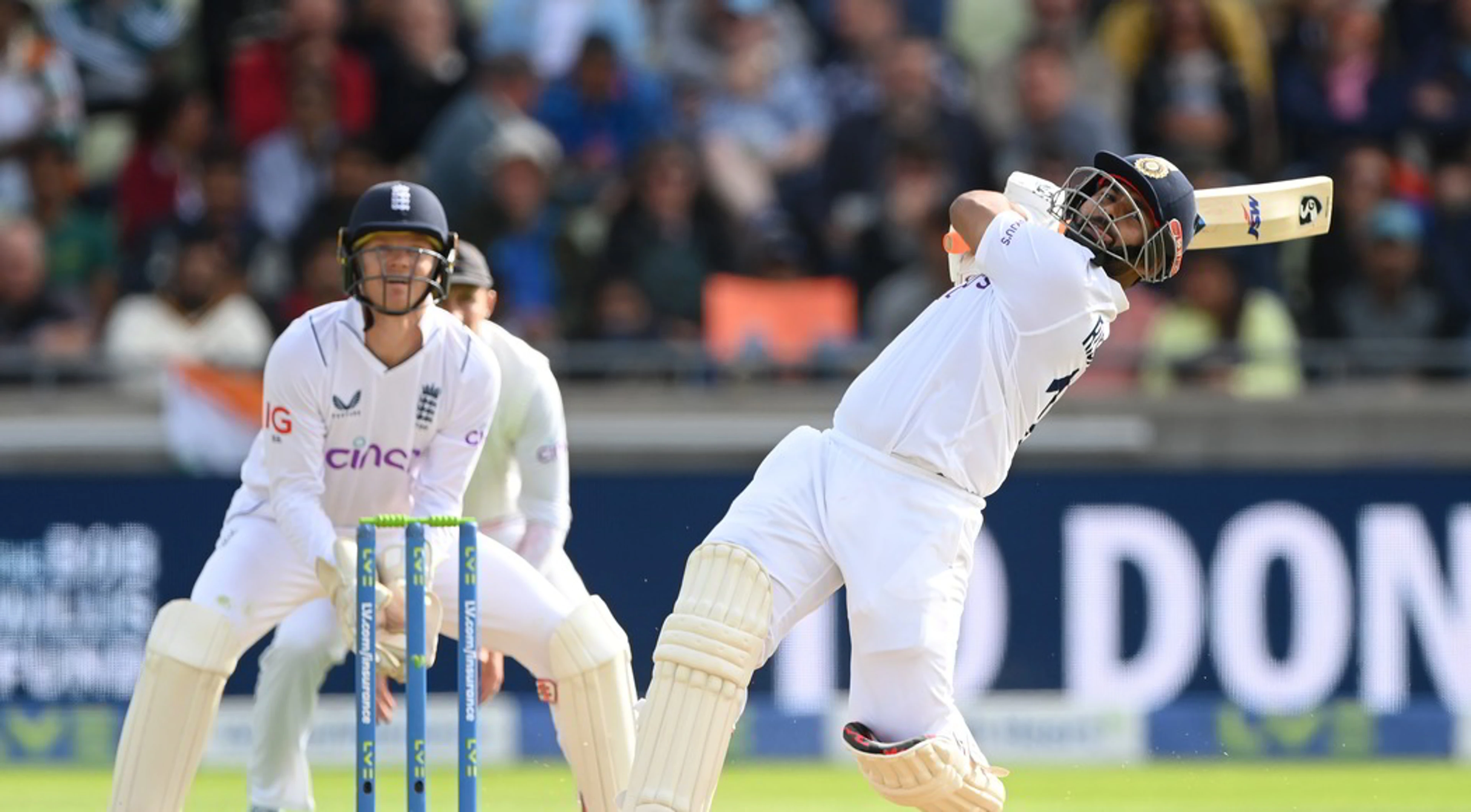 Ton-up Pant turns the tables on England