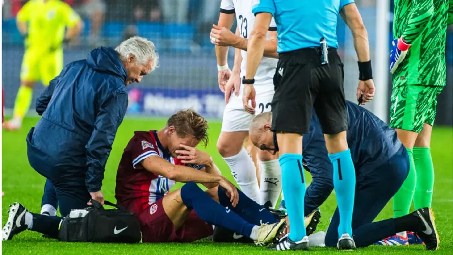 BIG BLOW: Arsenal's Odegaard could miss several weeks, says Norway doctor