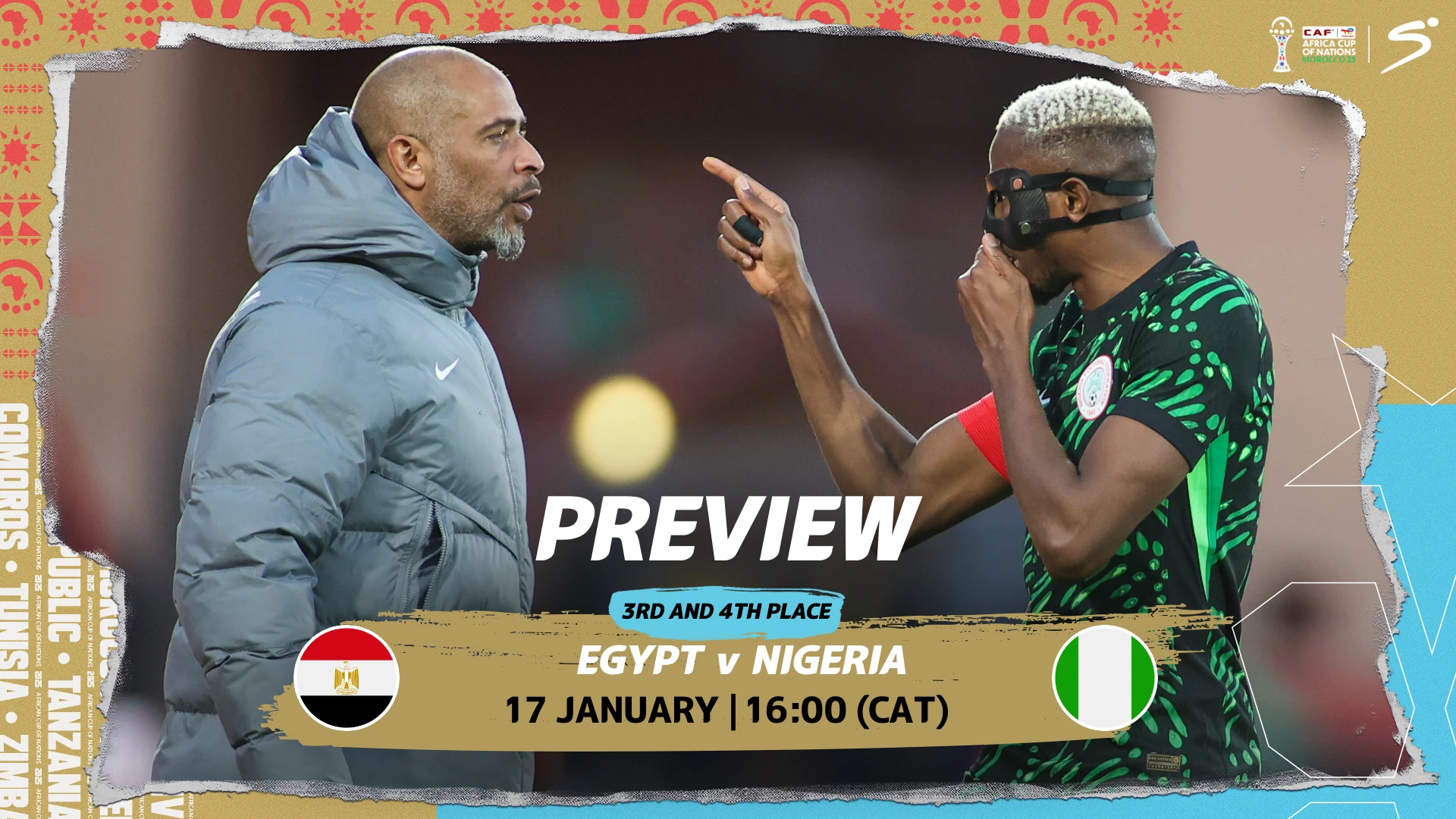 EGYPT v NIGERIA: Chelle determined to bring home the bronze medal