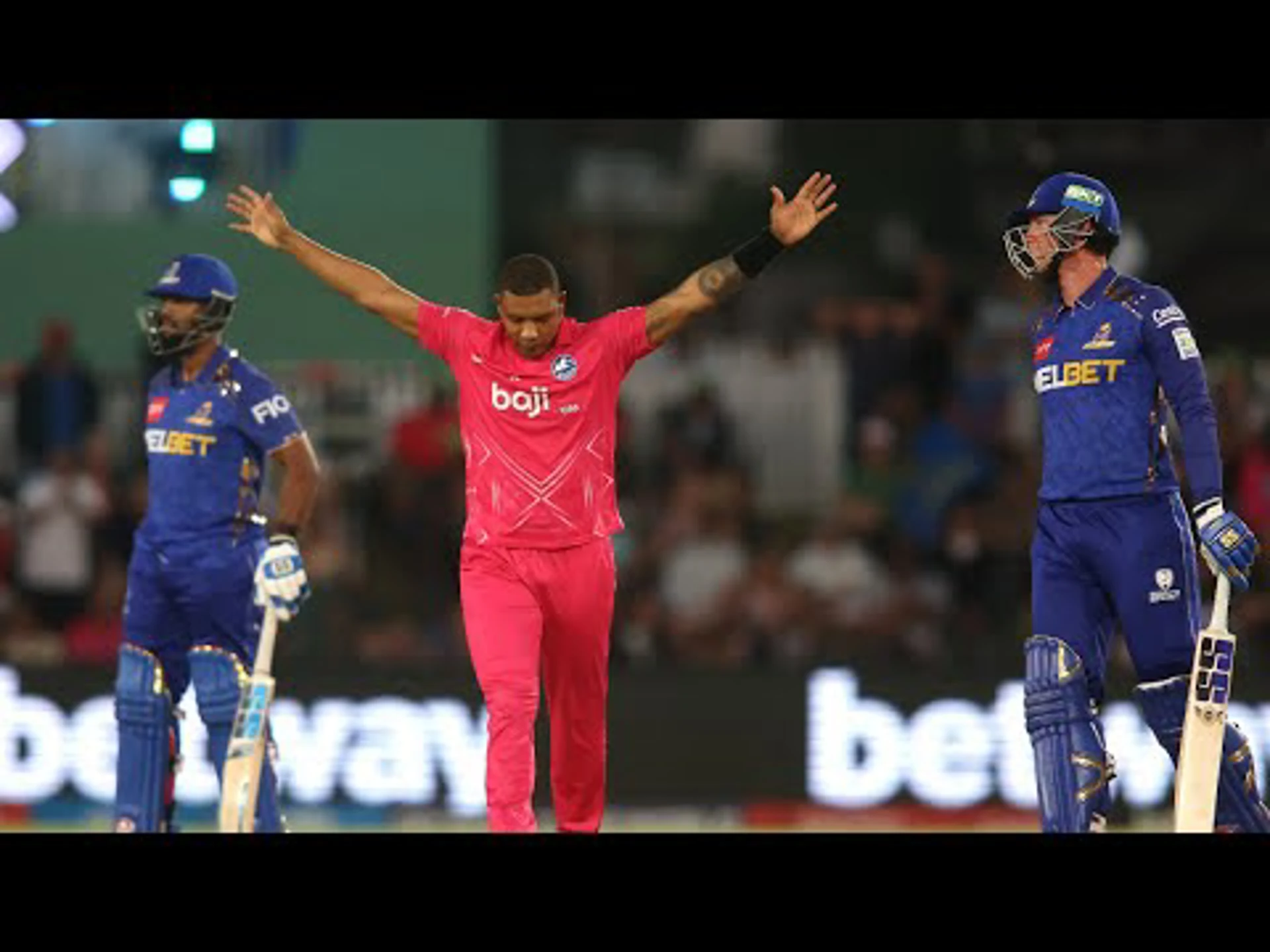 Ottneil Baartman 4 wickets | Paarl Royals v MI Cape Town | Betway SA20