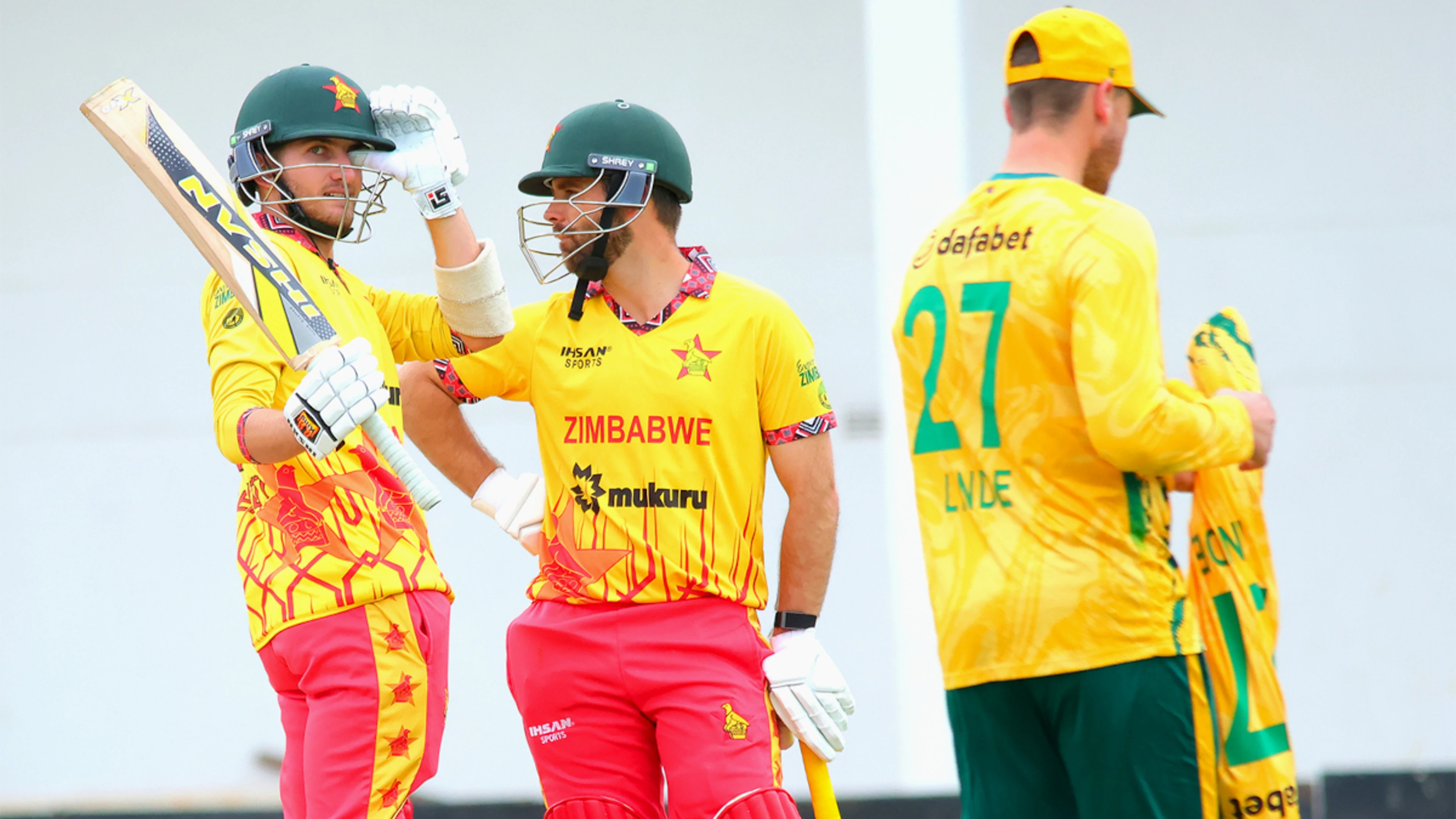 Brian Bennett 61 Runs | Zimbabwe v South Africa | 4th T20 Tri-Series