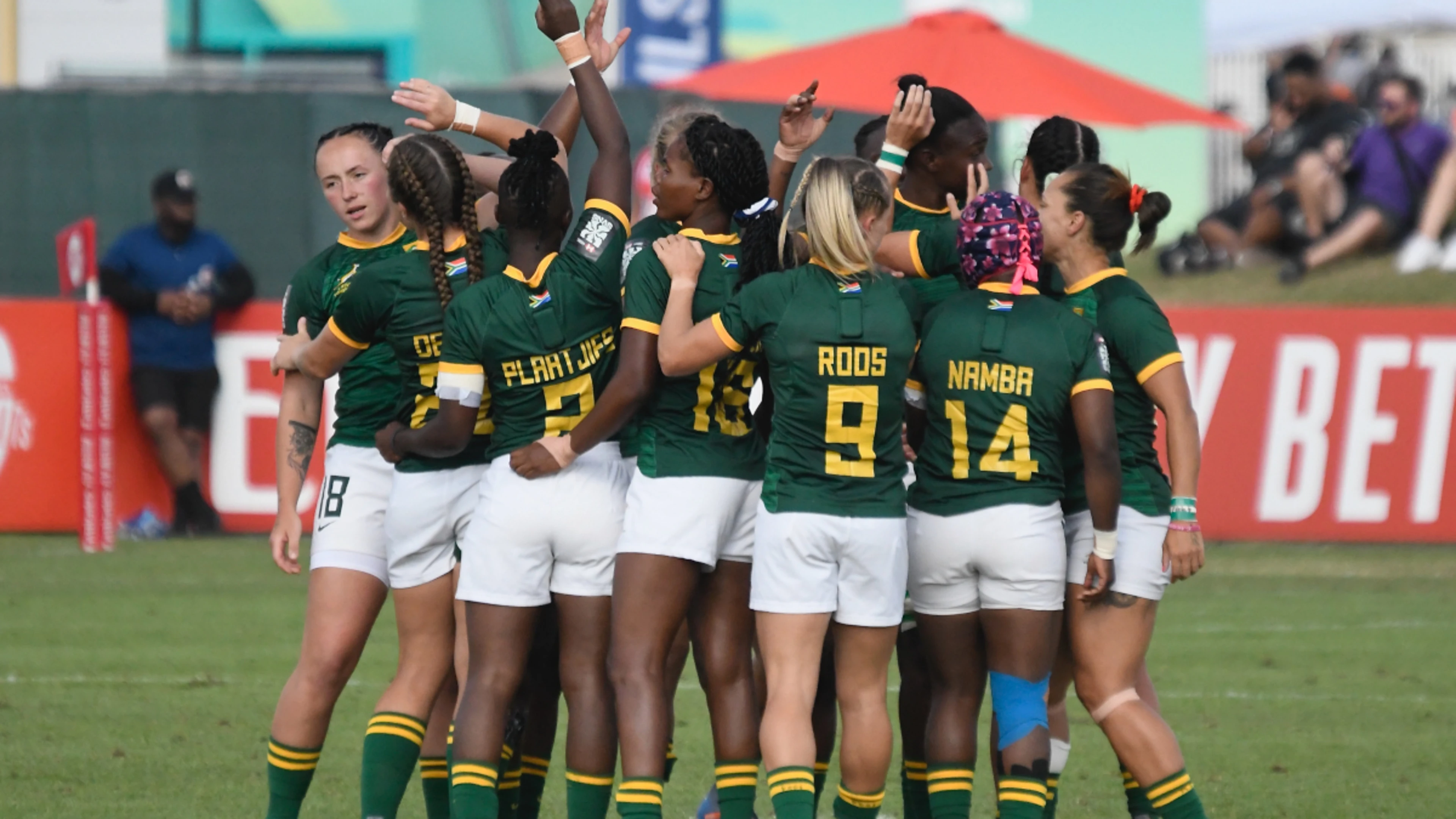 Bok Women Sevens pleased with performance in Dubai
