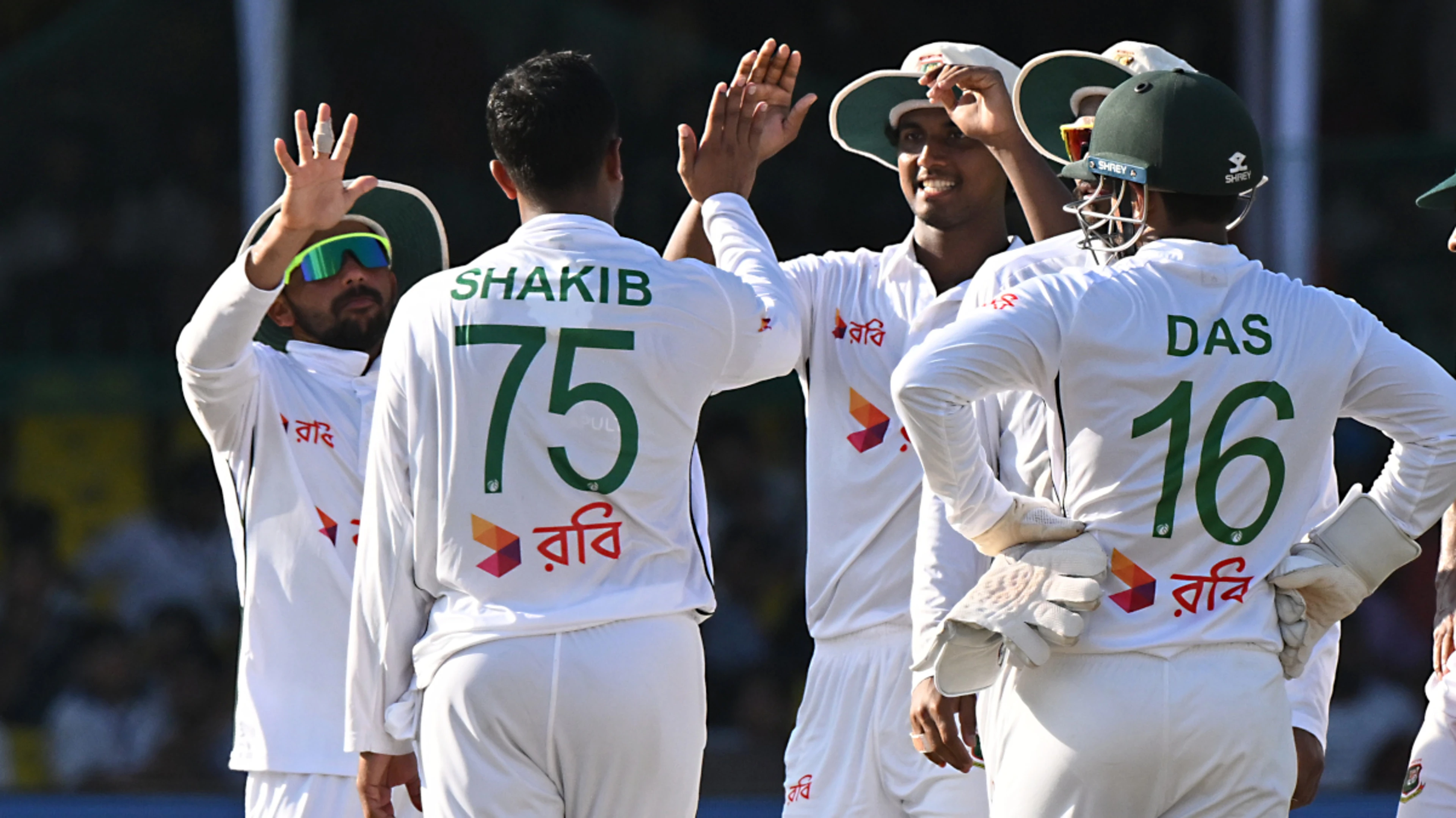 DAY 2: Mehidy's five wickets help Bangladesh fight back
