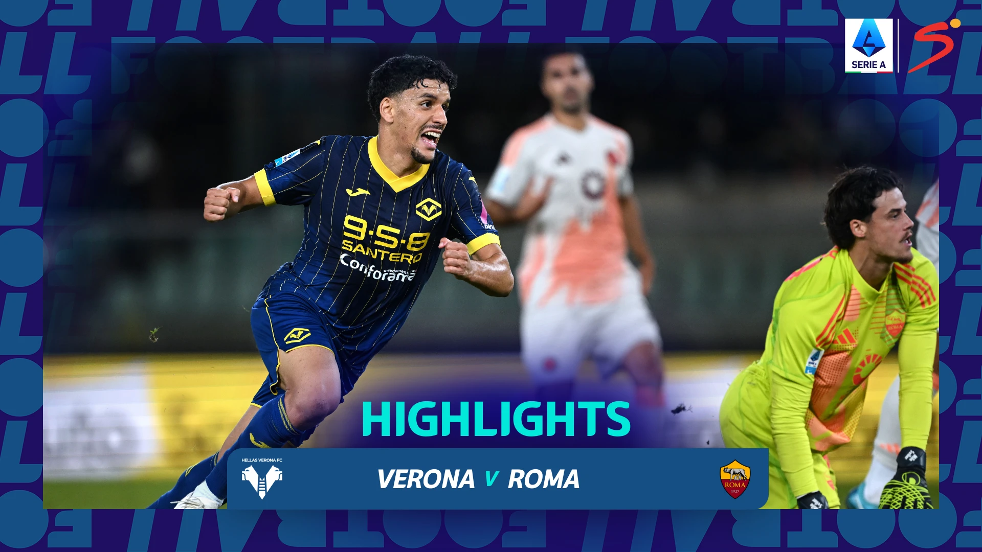 Verona v Roma | Match Highlights | Italian Serie A Matchday 11