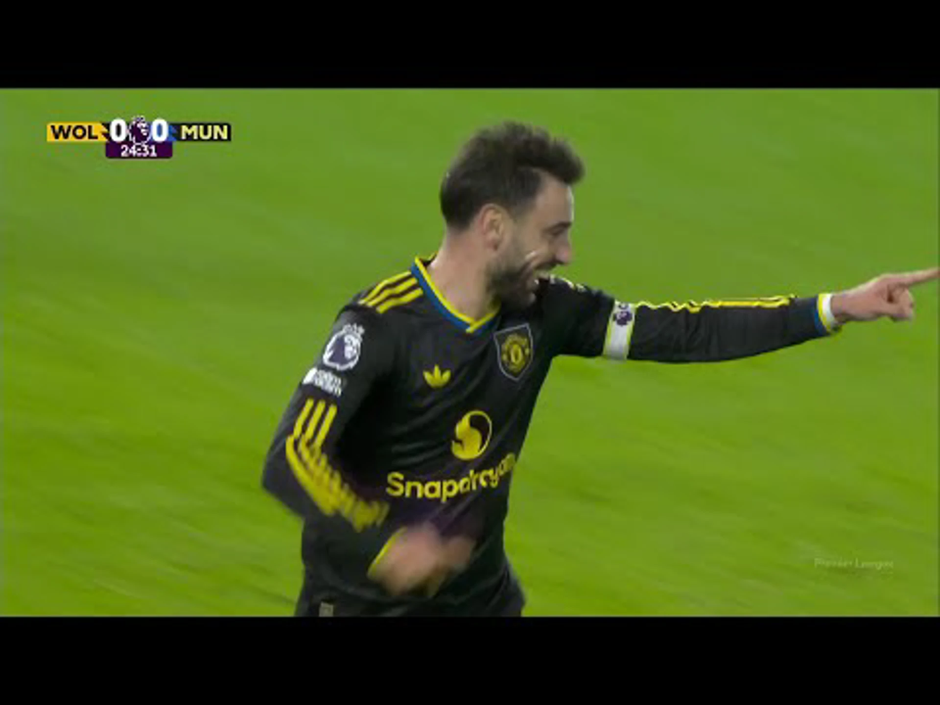 Bruno Miguel Borges Fernandes | 25ᵗʰ Minute Goal v Wolverhampton