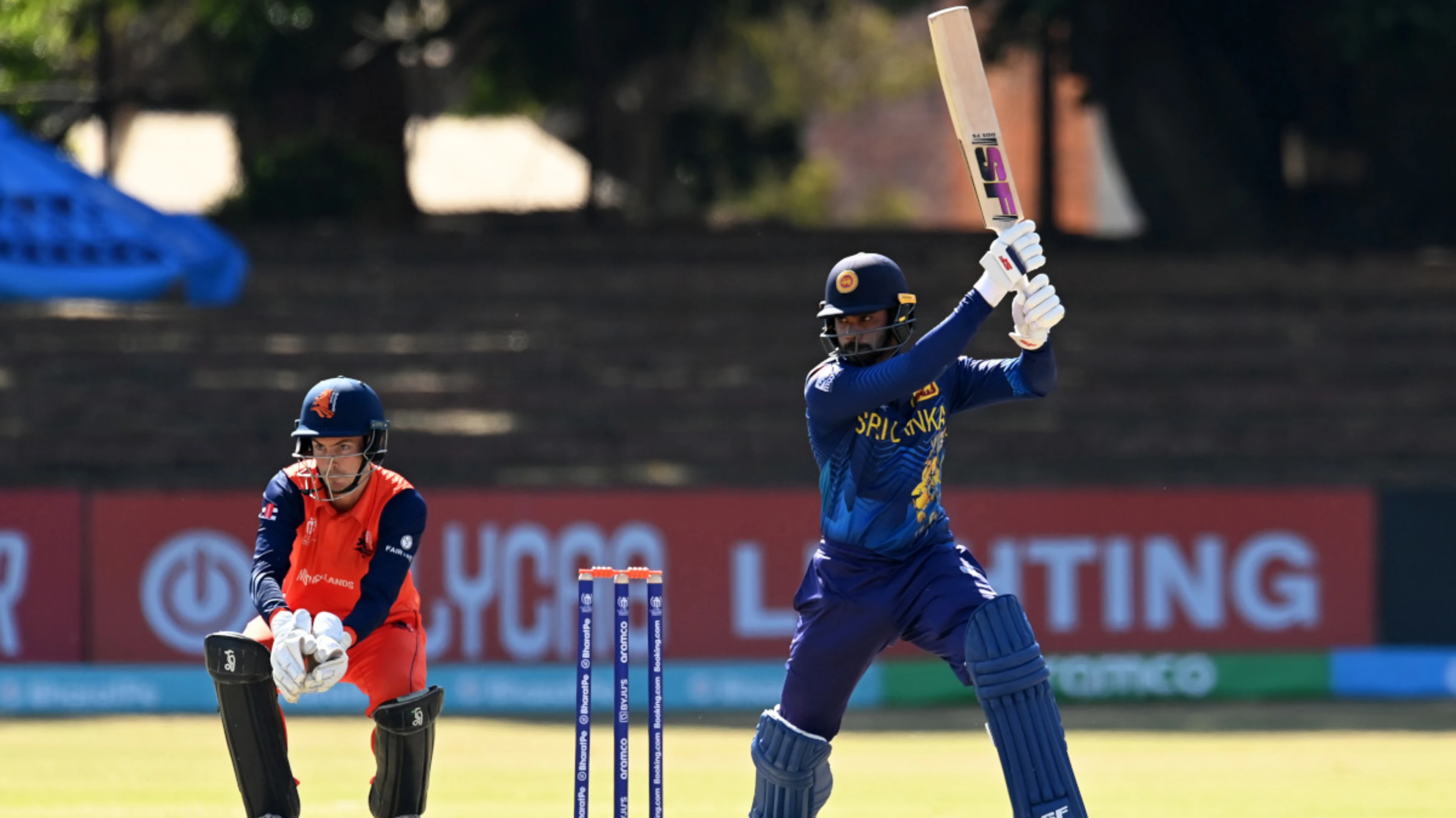 De Silva steadies Sri Lanka before spinners demolish Dutch