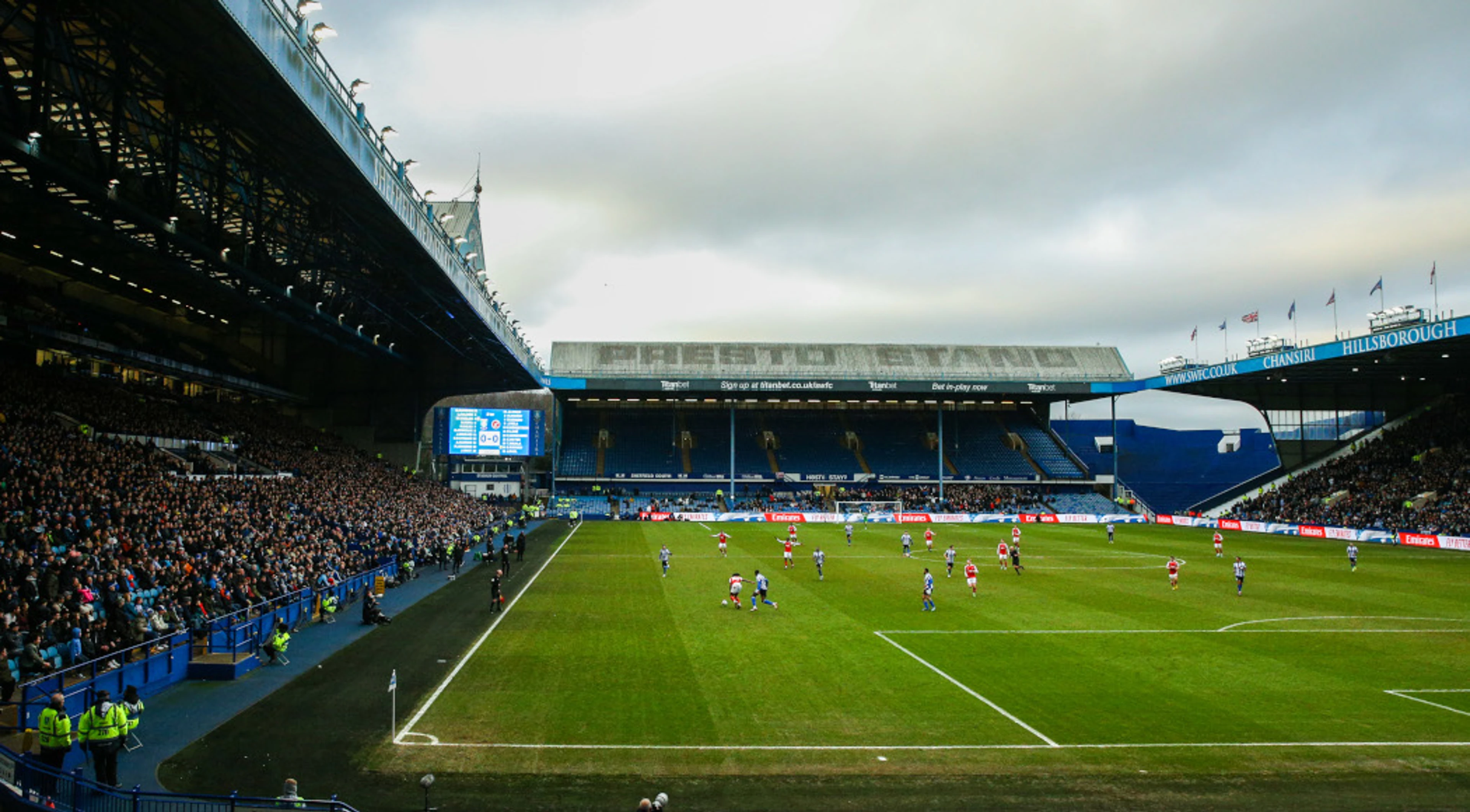 Hillsborough capacity cut after overcrowding reports at FA Cup match