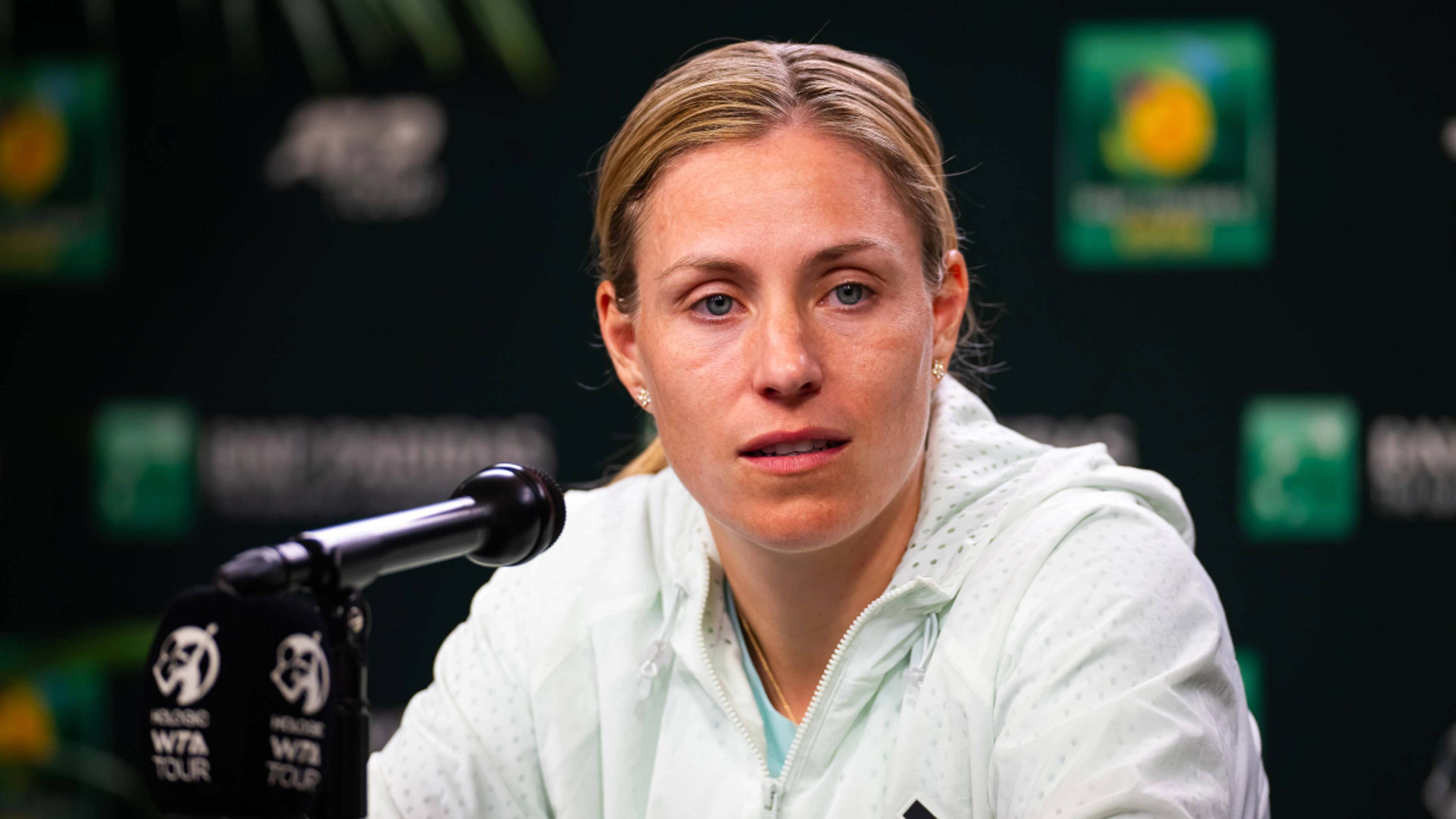 Kerber 'done with practice' after progressing at Indian Wells