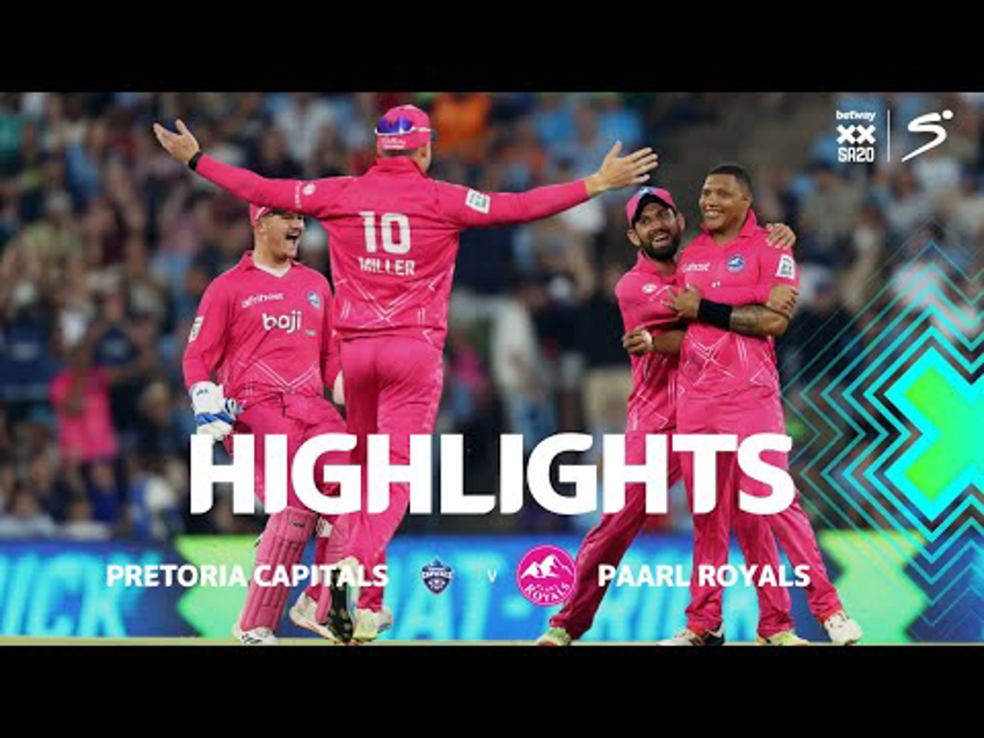 Pretoria Capitals v Paarl Royals | Short Highlights | Betway SA20