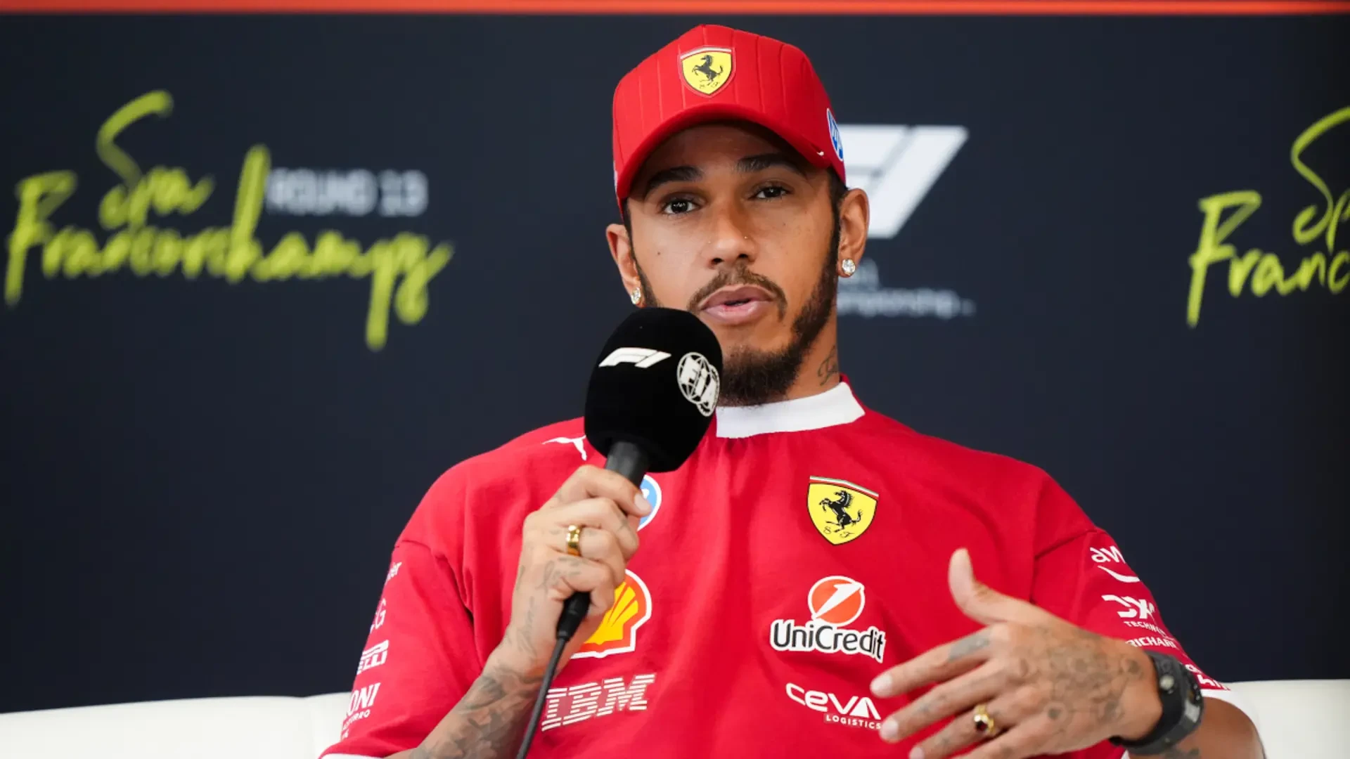HAMILTON: Ferrari not 'firing on all cylinders'