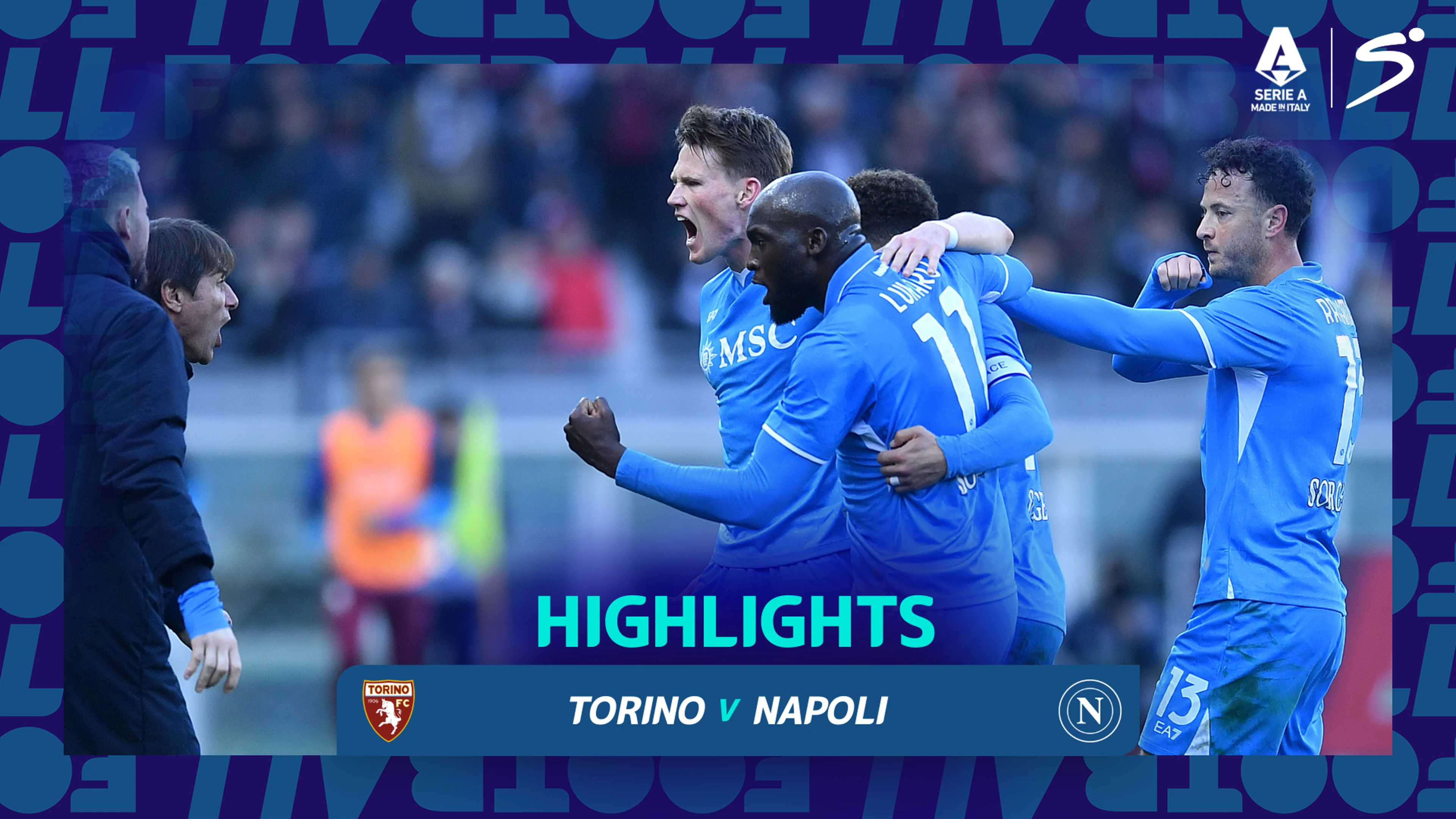 Torino v Napoli | Match Highlights | Italian Serie A Matchday 14