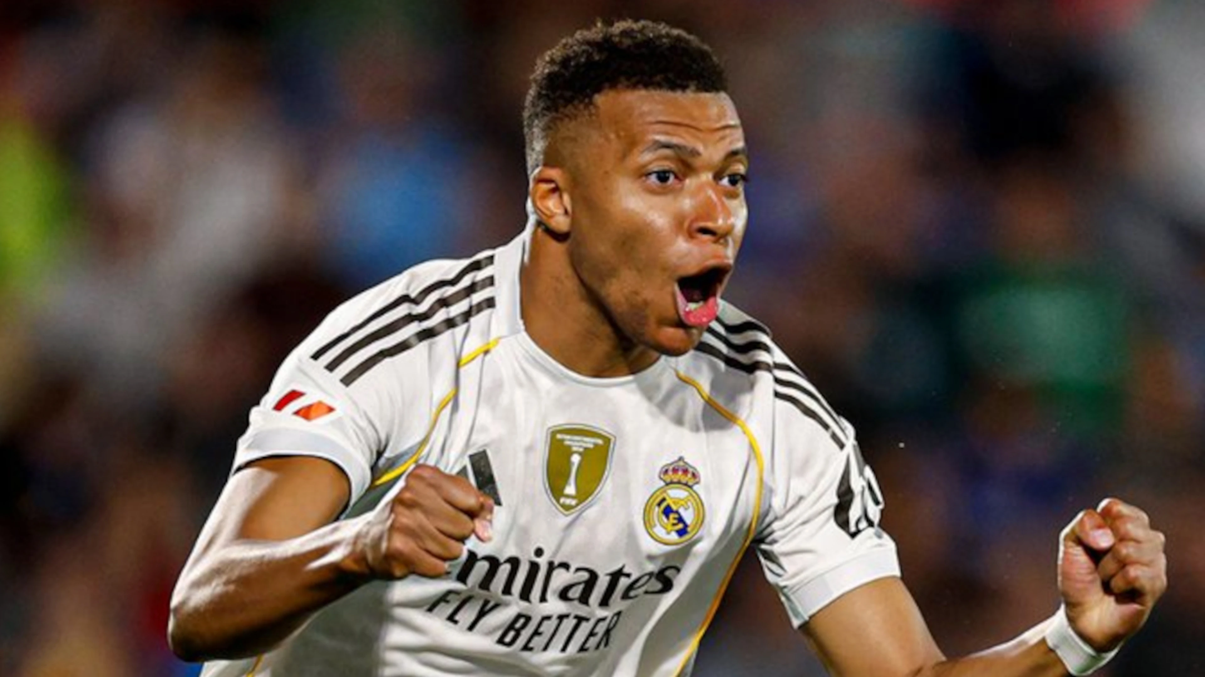 Mbappe sends Real Madrid top as Getafe self-destruct