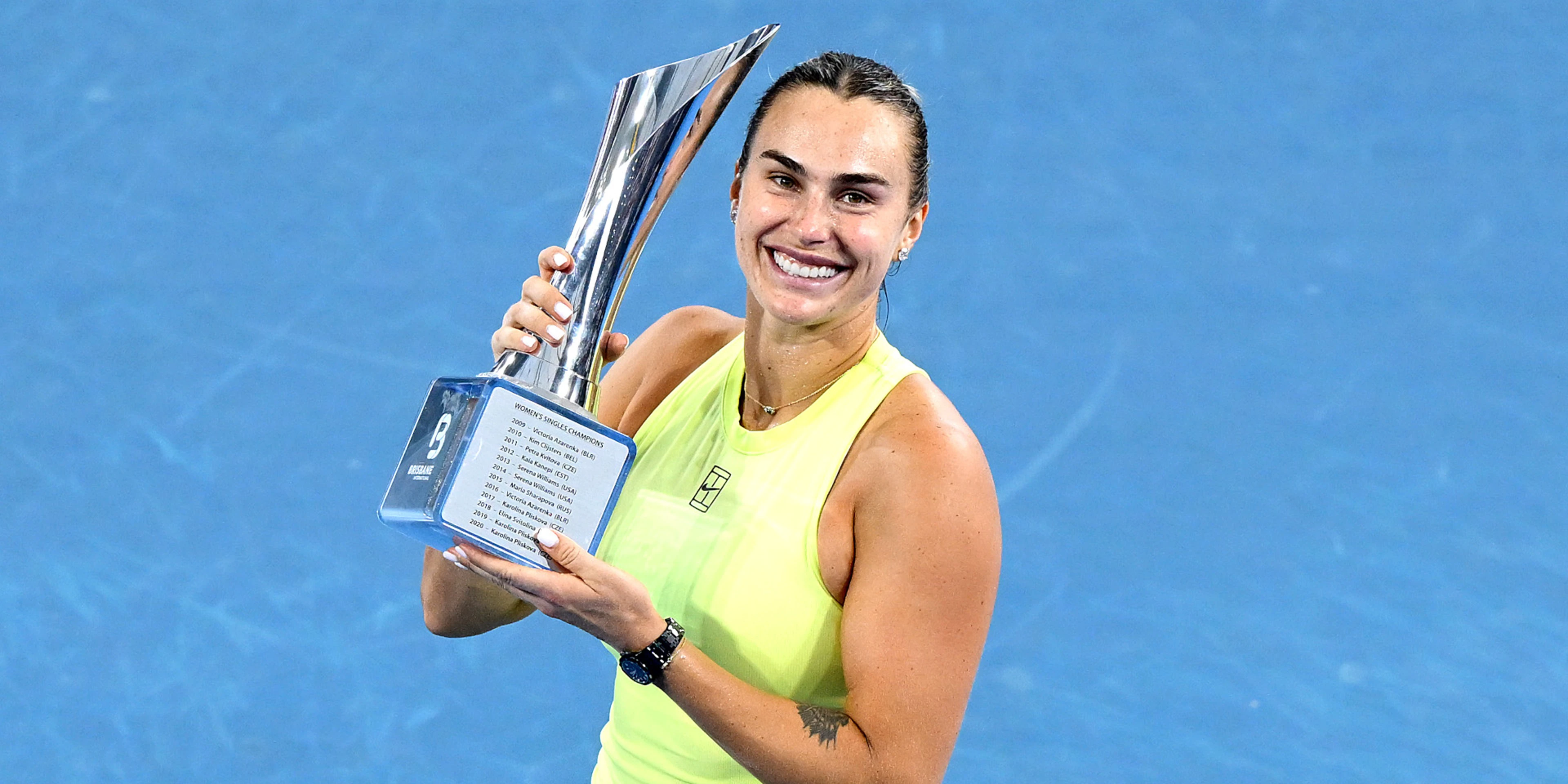 Sabalenka fires Australian Open warning with Brisbane domination