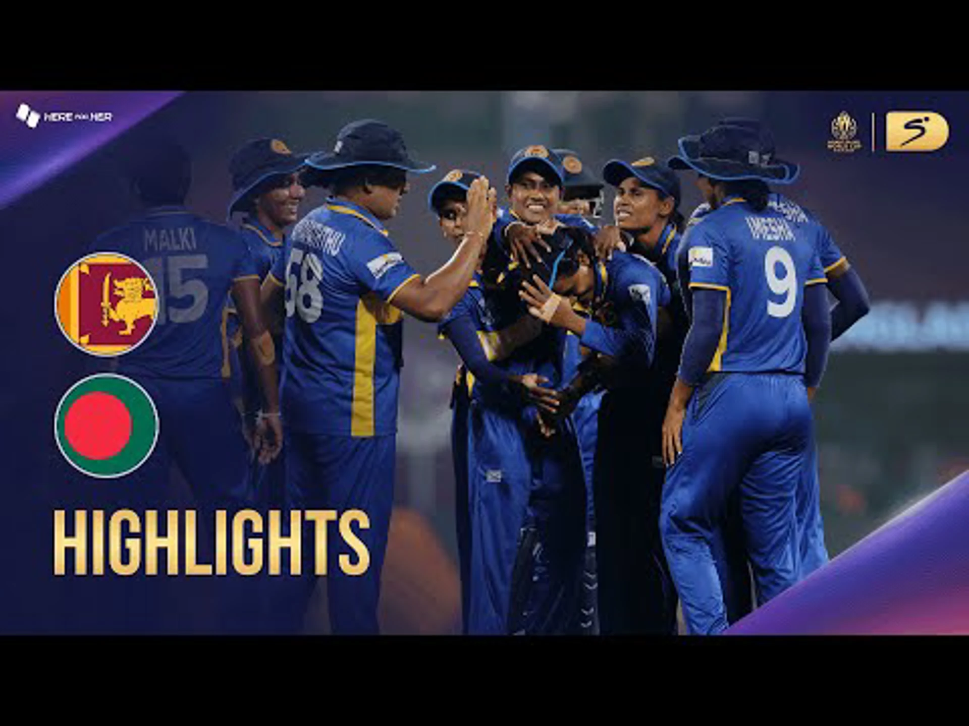 Sri Lanka W v Bangladesh W | Match Highlights | ICC Women's CWC 2025