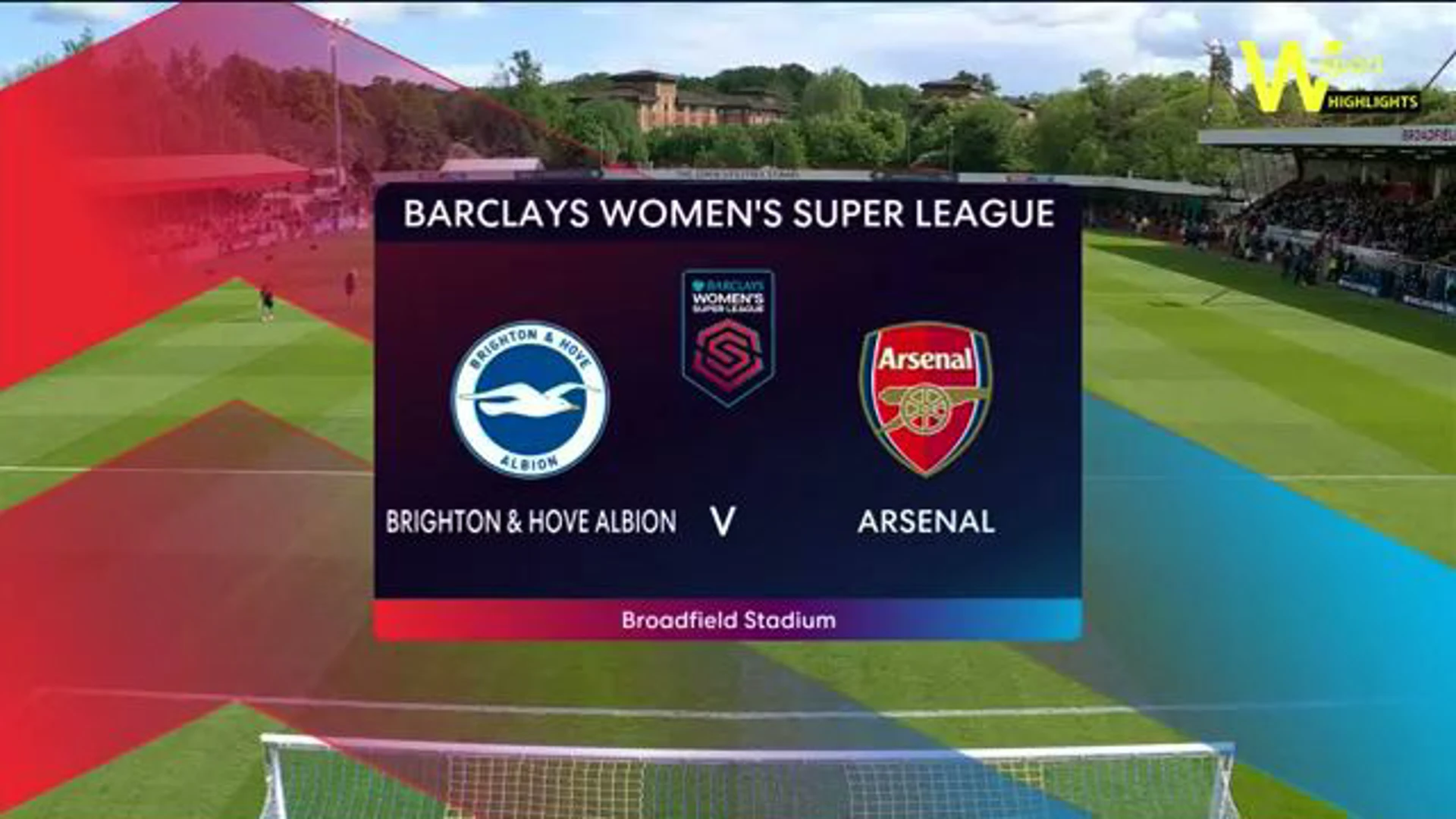 Brighton v Arsenal | Match Highlights | Women's Super League