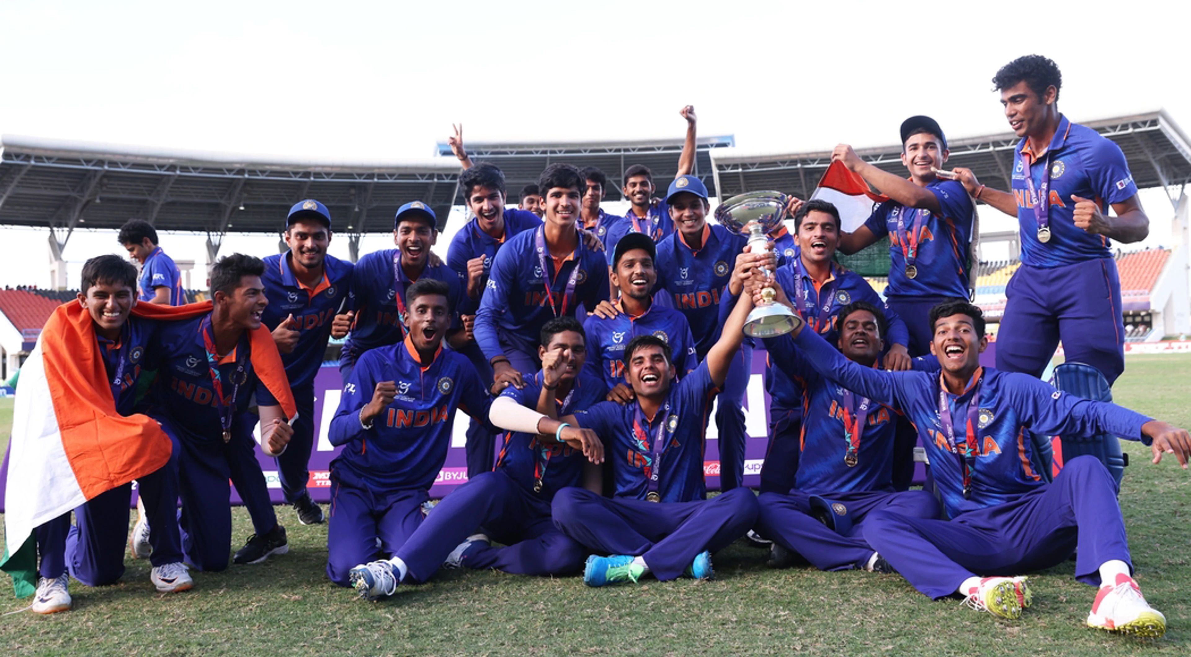 India sink England to lift Under-19 World Cup for fifth time