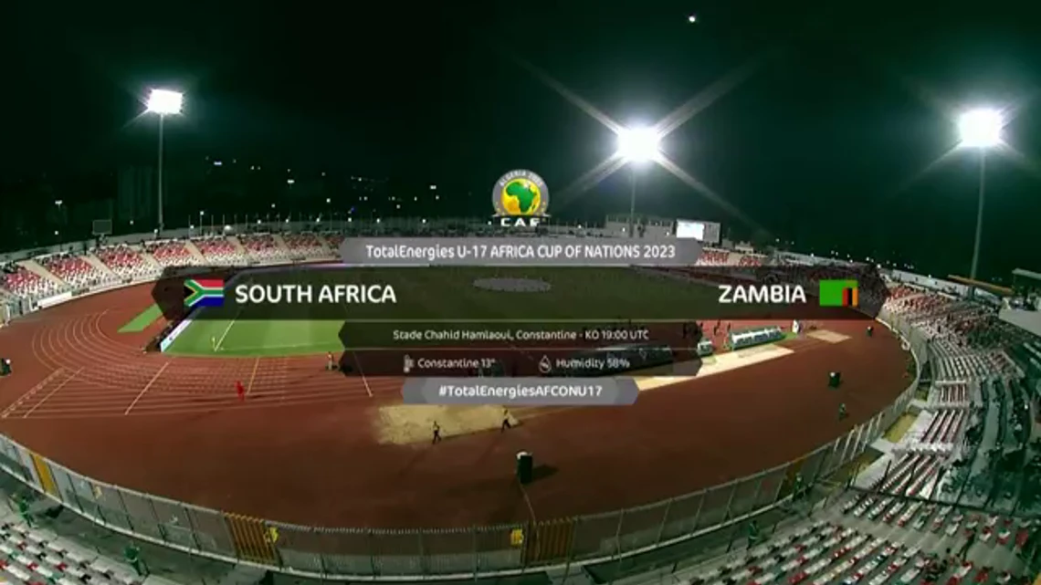 South Africa v Zambia | Match Highlights | Under 17 Africa Cup of Nations