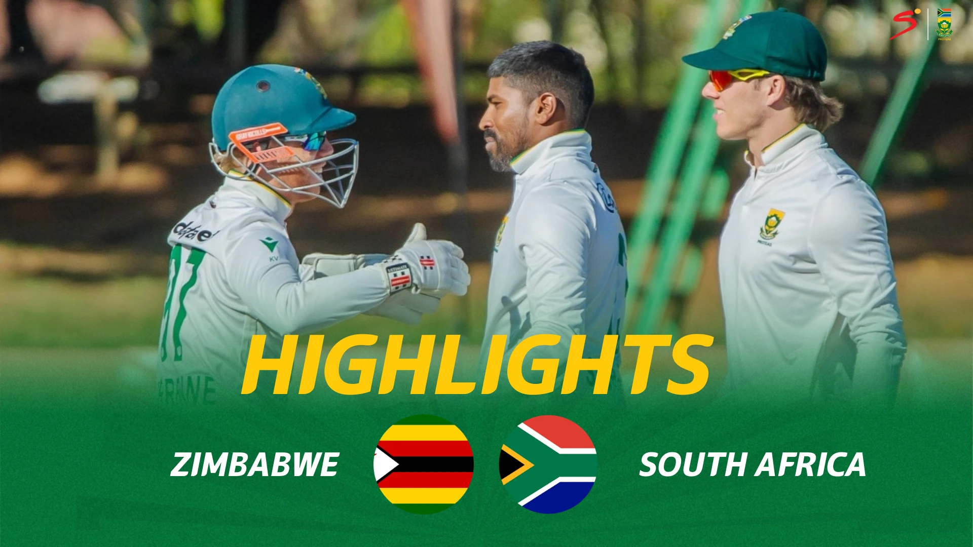 Zimbabwe v South Africa | Short Highlights | 2nd Test Day 2