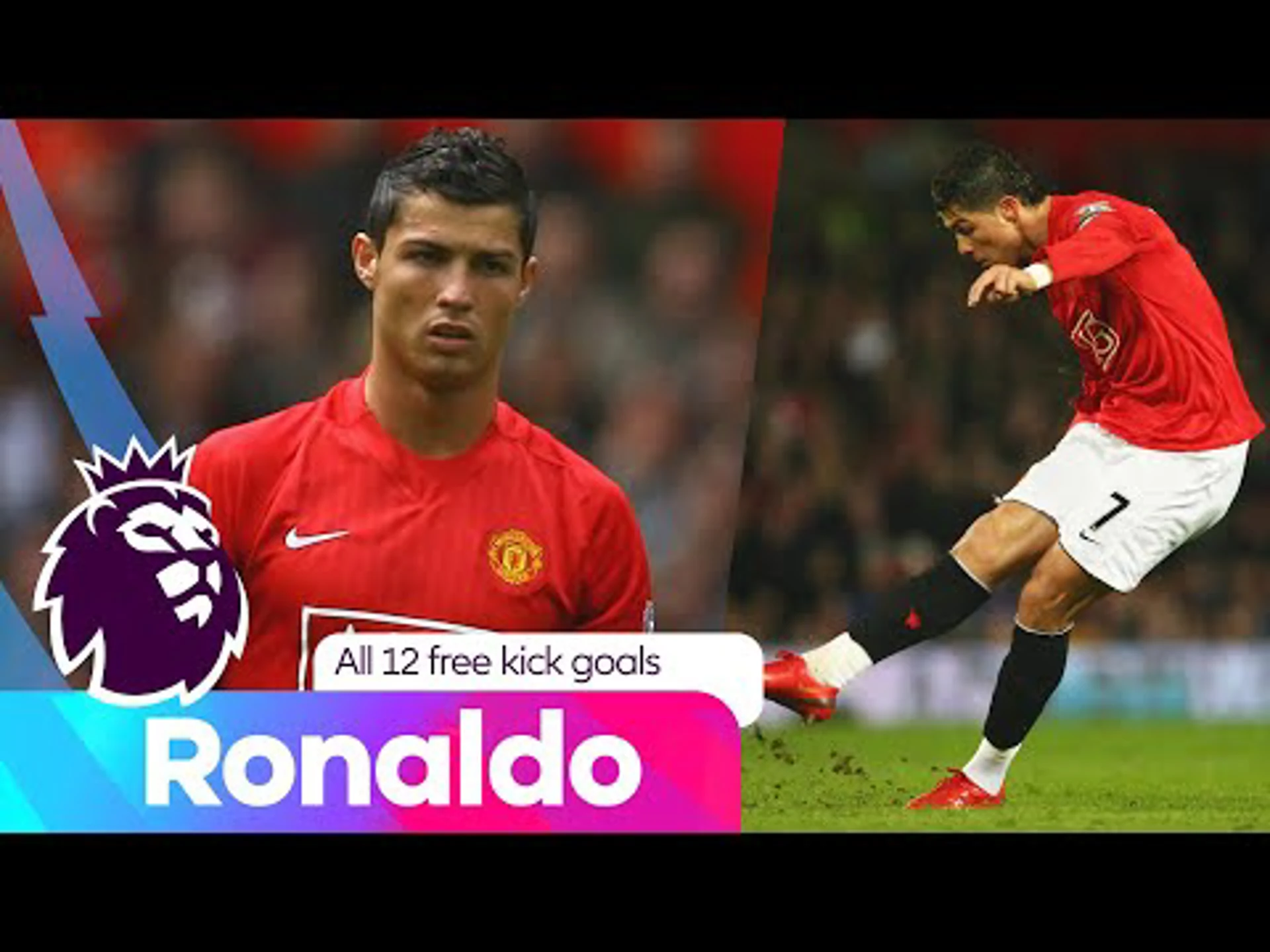All 12 of Ronaldo's free-kick goals | Premier League