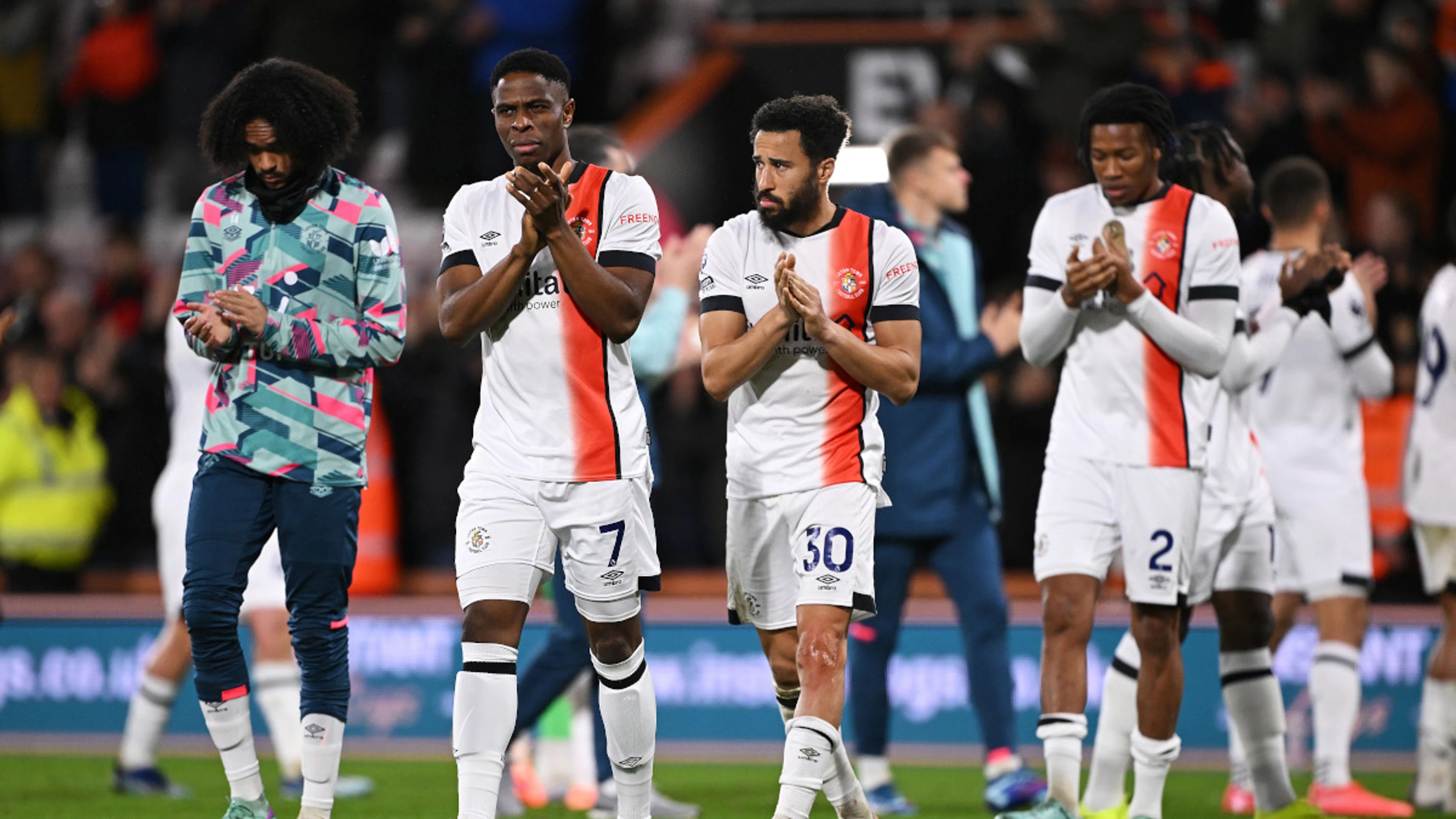 Luton boss Edwards vows to 'do it for Locks' after player's collapse