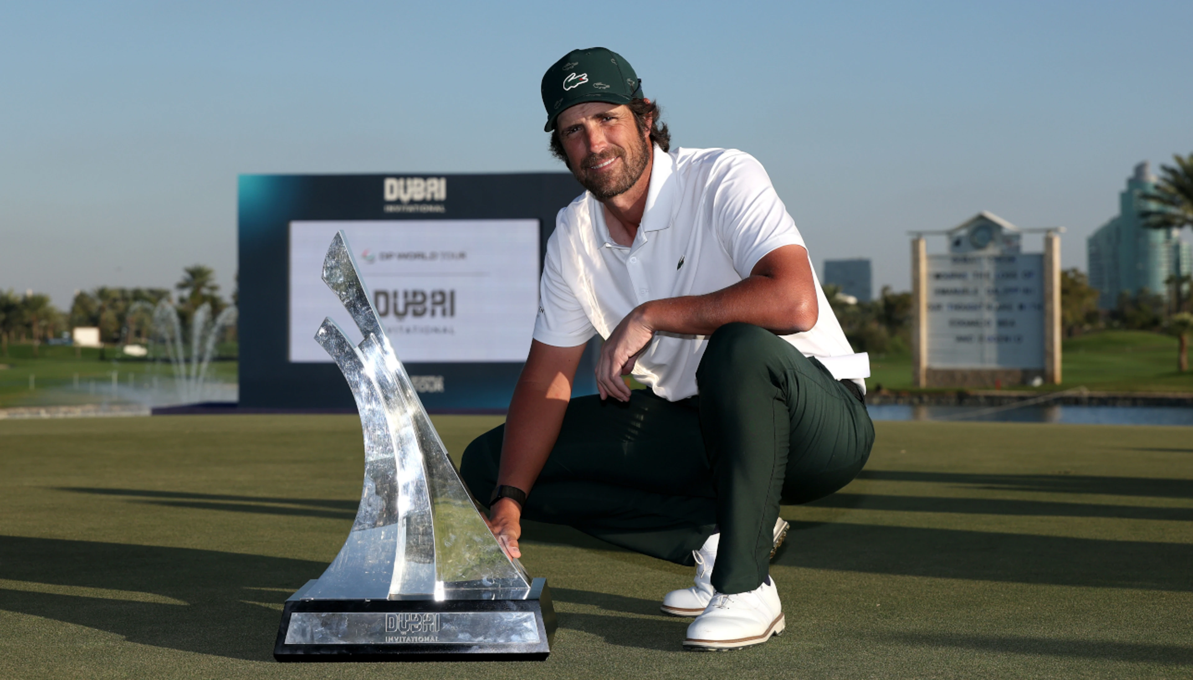 Elvira wins Dubai Invitational after Lowry's last-hole meltdown