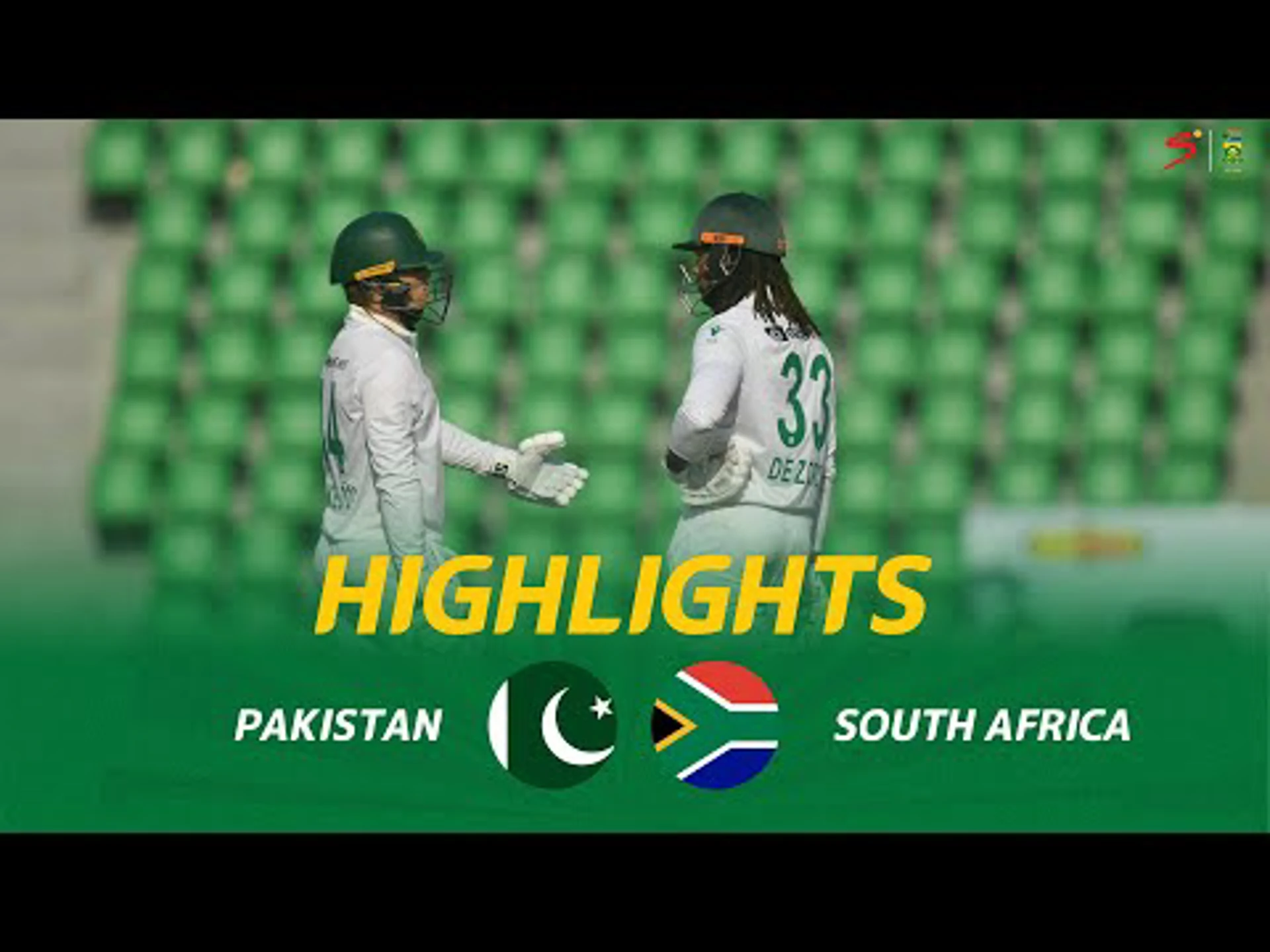 Pakistan v South Africa | Short Highlights | 1st Test Day 2