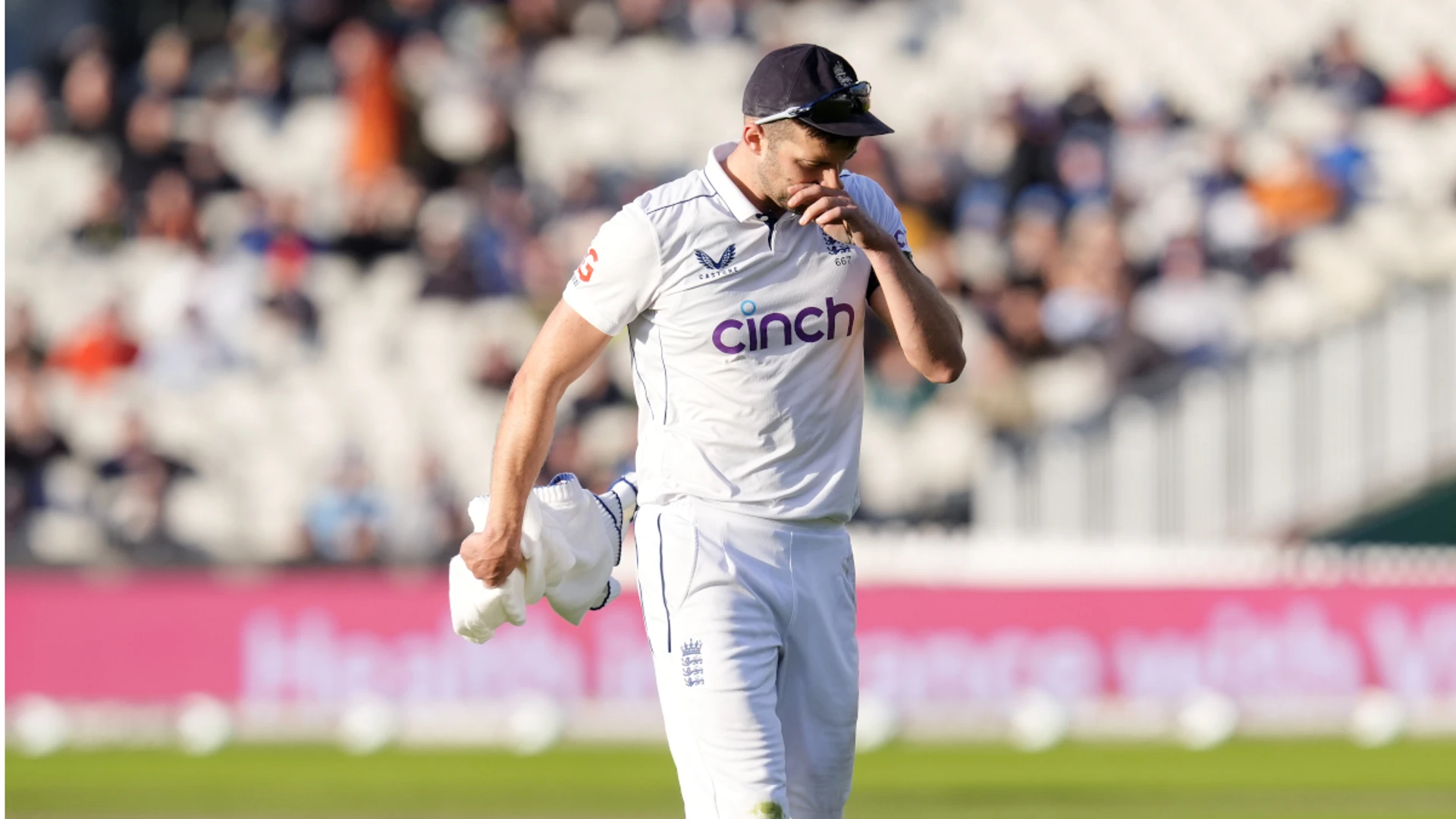 England's Wood out for rest of 2024 with elbow injury