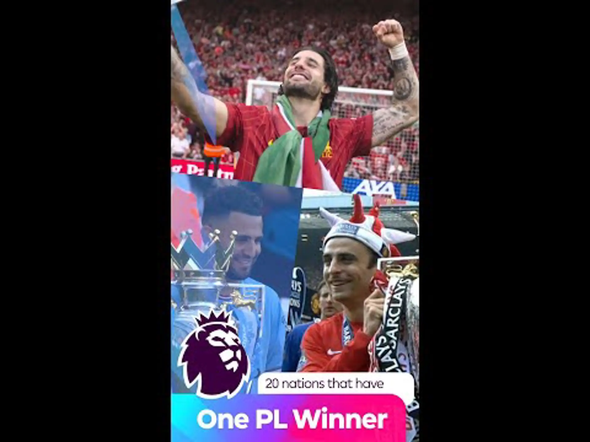 20 Nations that have produced exactly ONE Premier League winner!