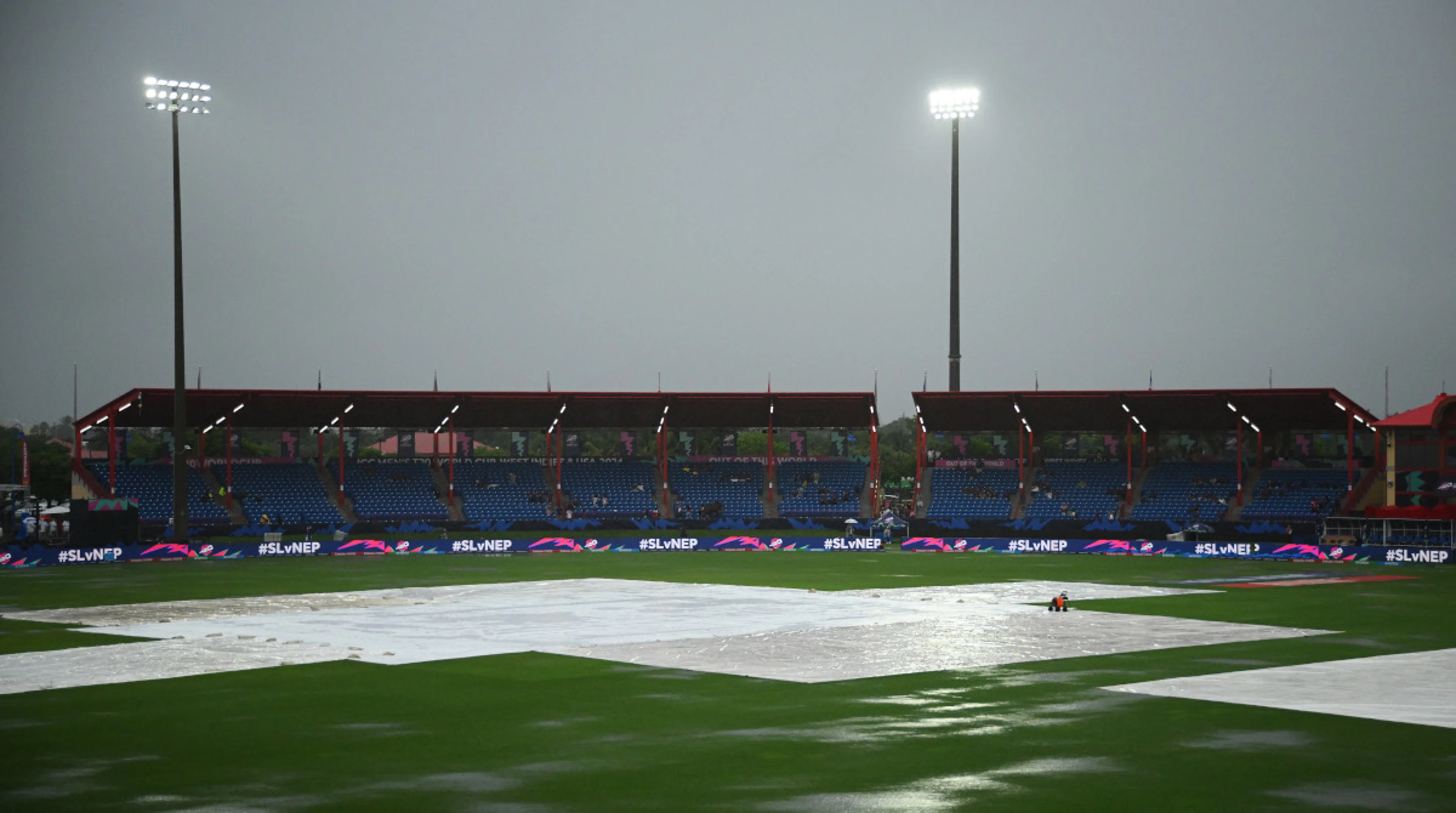 South Africa into T20 Super Eights after Sri Lanka v Nepal rained out