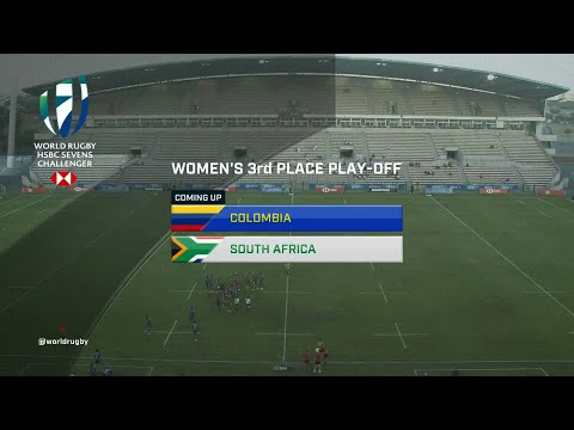 SA v Colombia | Women: 3rd Place Play-off | World Rugby HSBC Sevens Challenger Series Cape Town