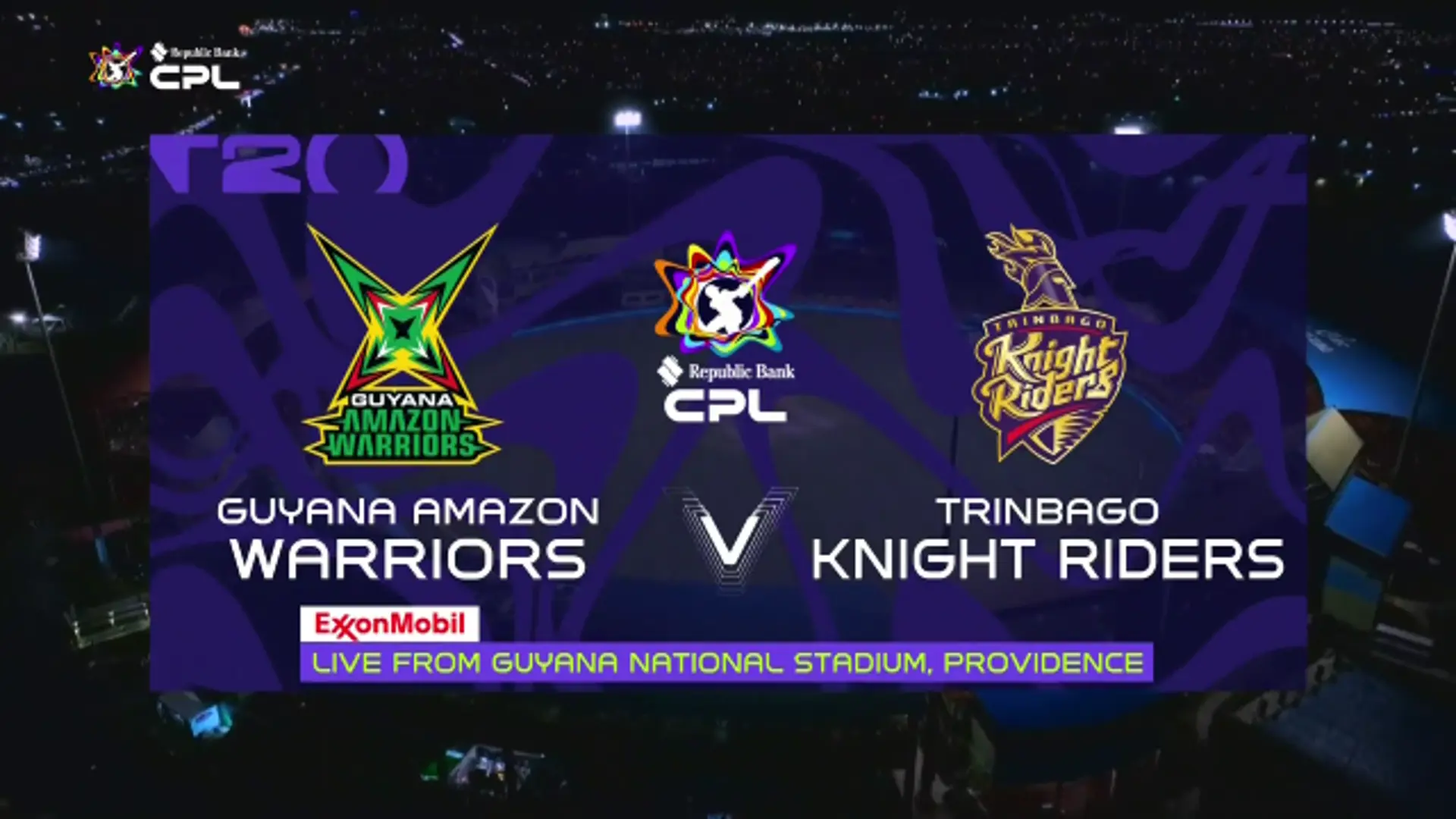 Guyana Amazon Warriors v Trinbago Knight Riders | Match Highlights | Caribbean Premier League
