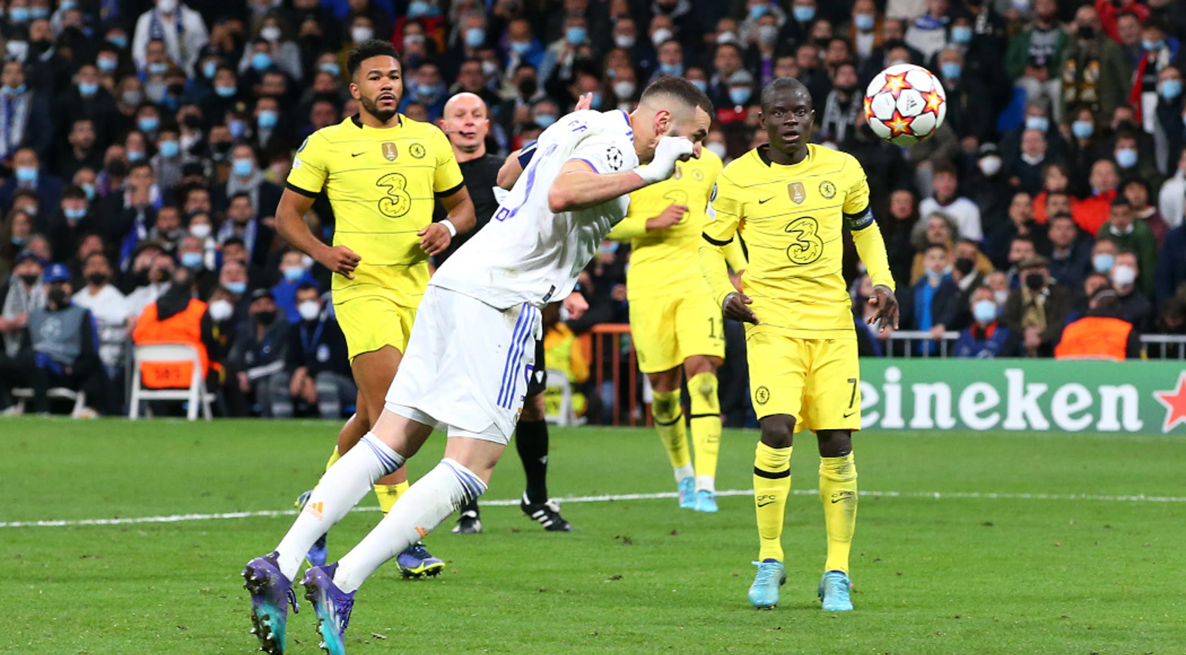 Real Madrid survive superb Chelsea comeback to reach semis