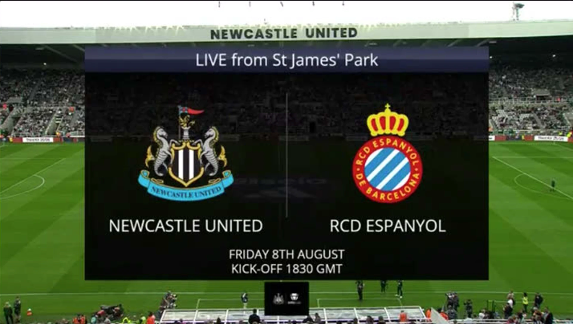 Newcastle v Espanyo | Match Highlights | Club Friendly