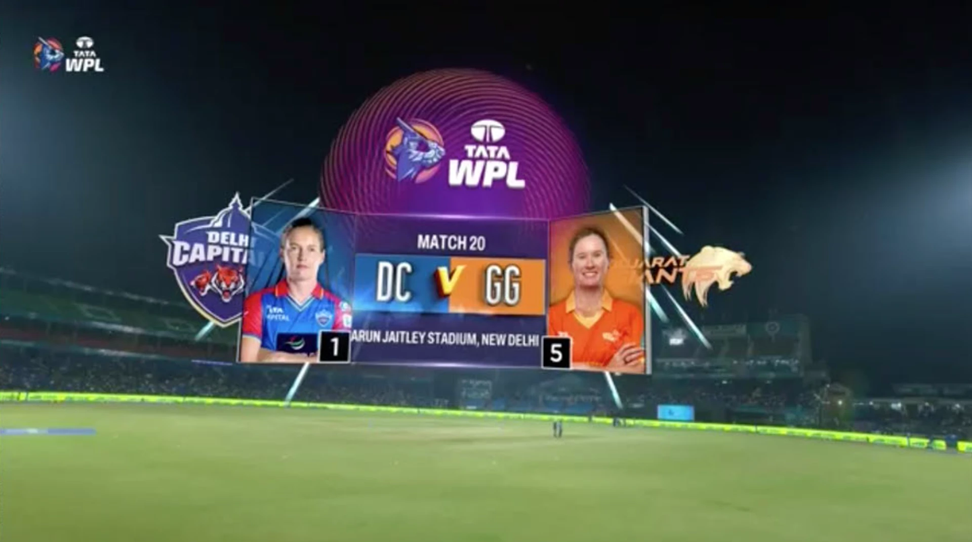 Delhi Capitals v Gujarat Giants | Match Highlights | Women's Premier League T20