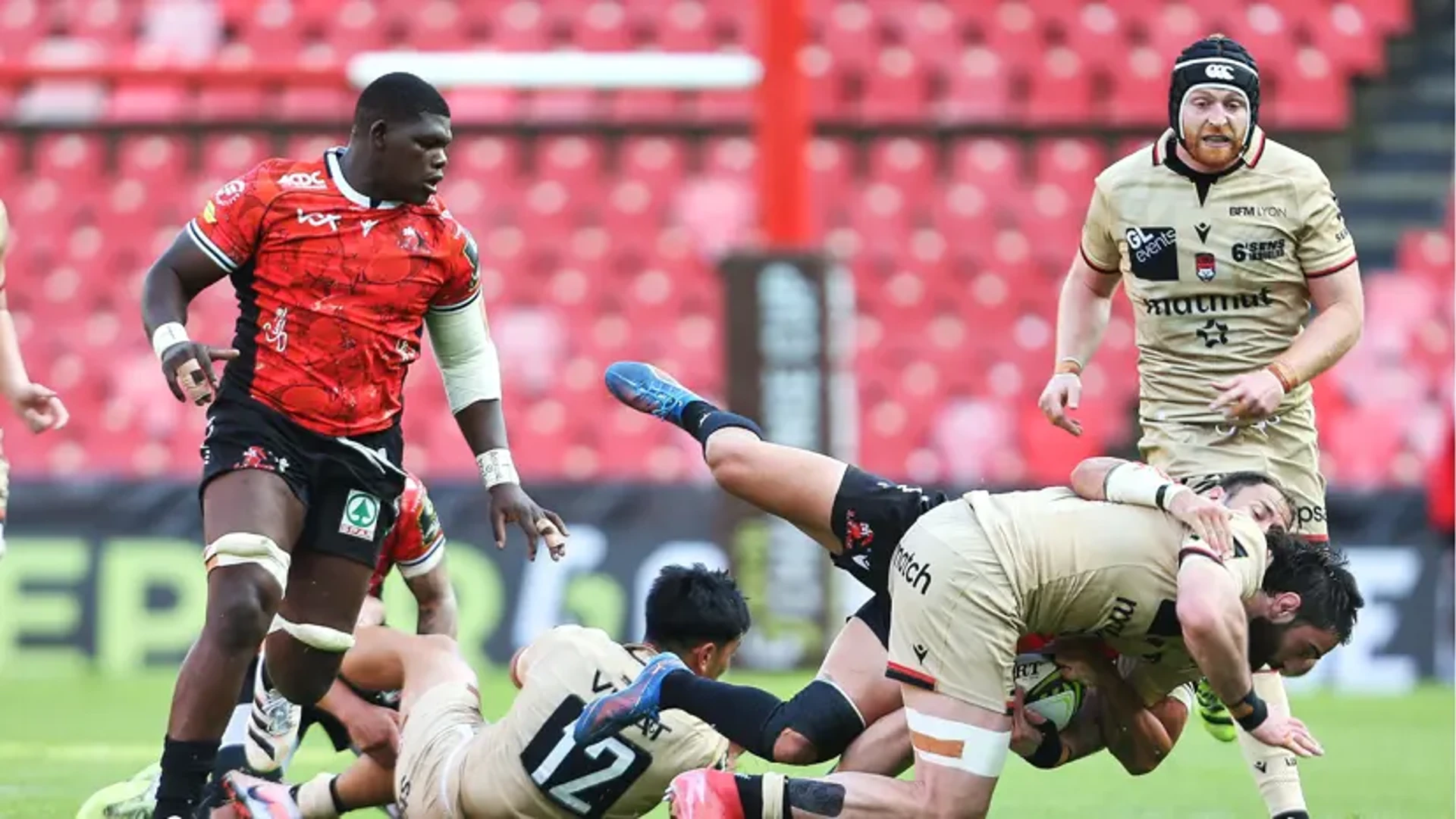 STAYING ALIVE: Brandon's try gives Lions hard-earned victory