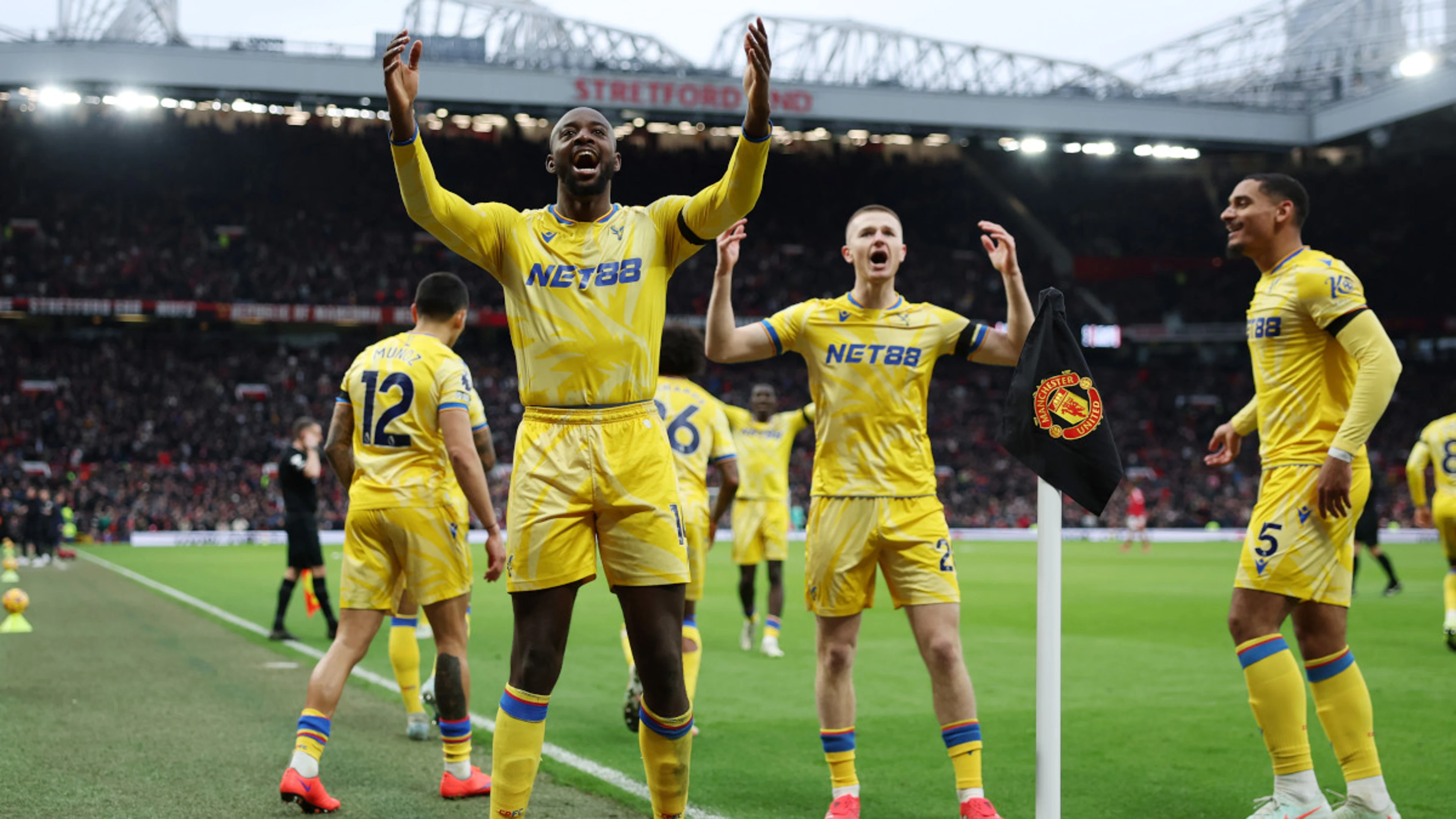 Man United lose at home again as Mateta double earns Palace win