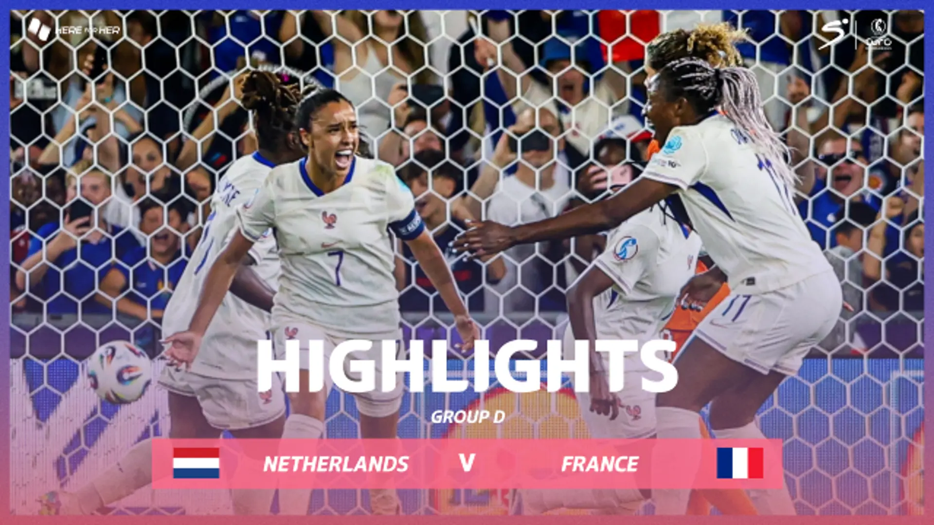 Netherlands v France | Match Highlights | UEFA Women's Euro