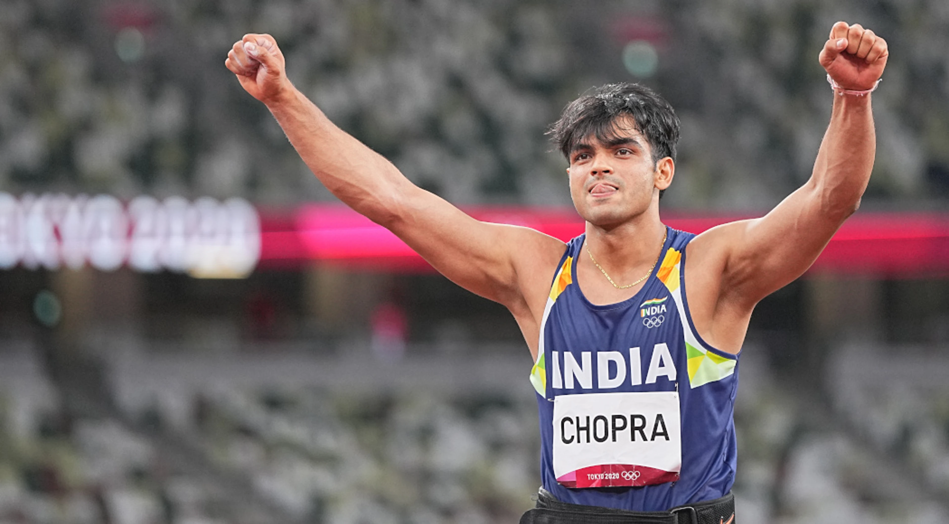 Neeraj Chopra wins javelin for India's first ever Olympic athletics gold
