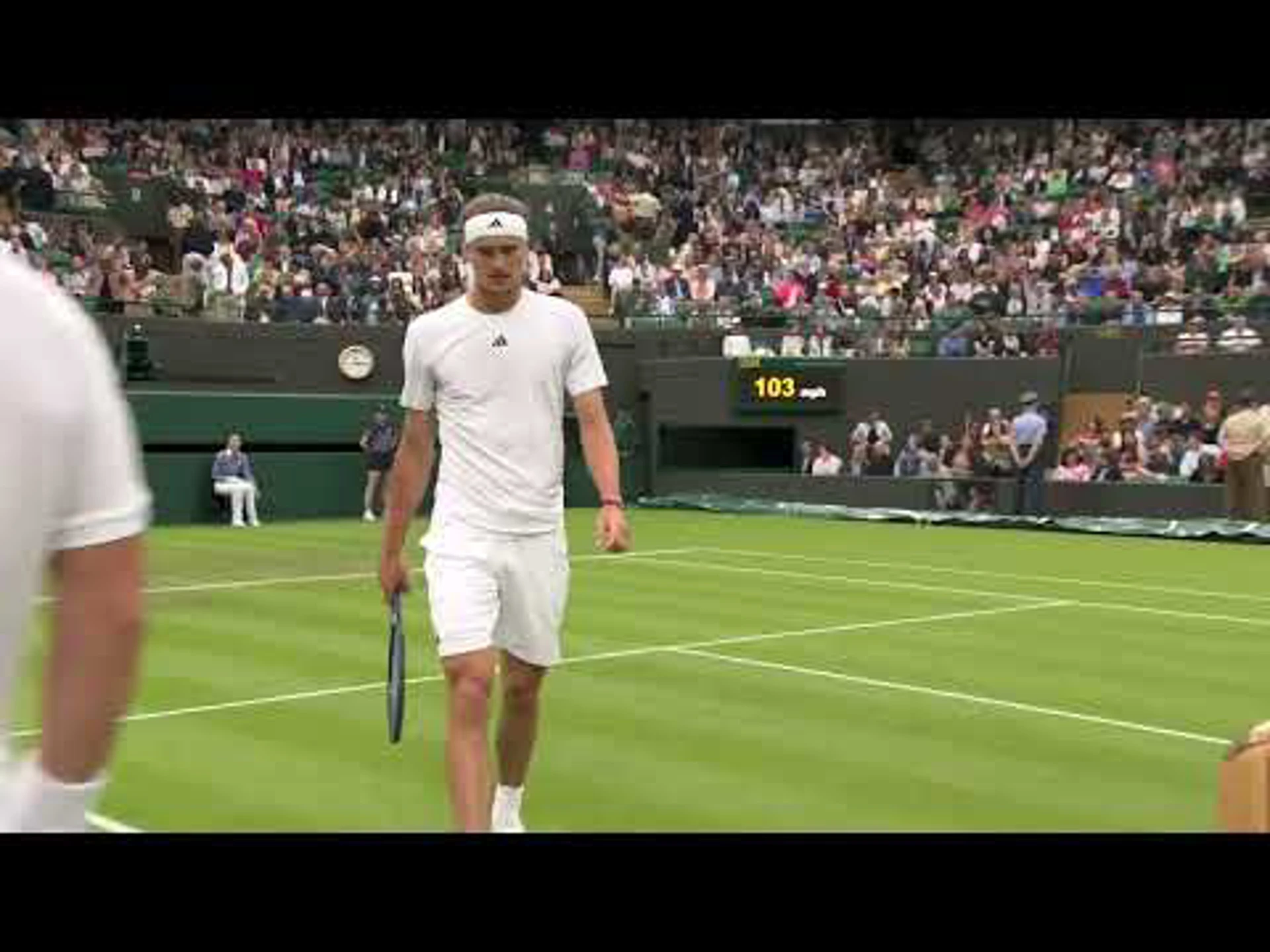 Roberto Carballes Baena v Alexander Zverev | Match Highlights | Wimbledon