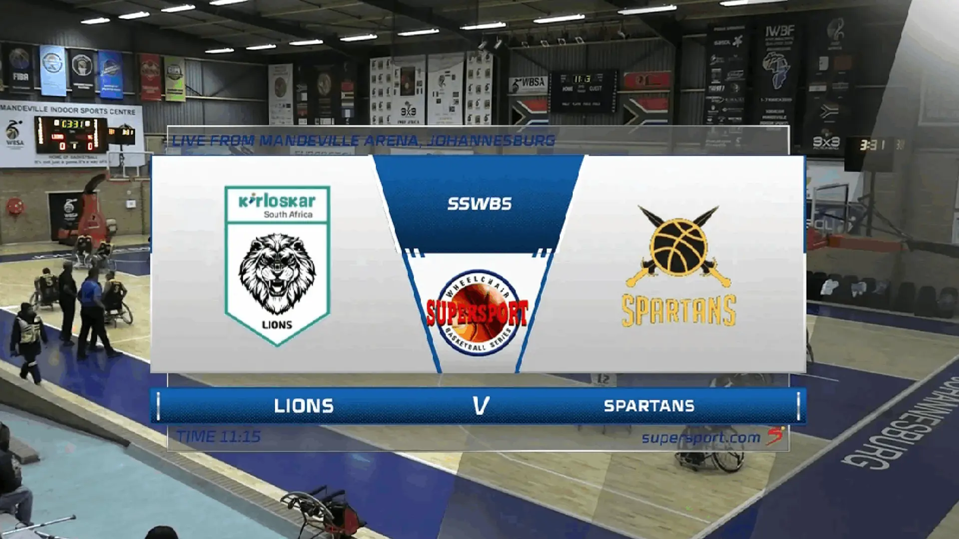 Spears v Lions | Match Highlights | SuperSport Wheelchair Basketball Series