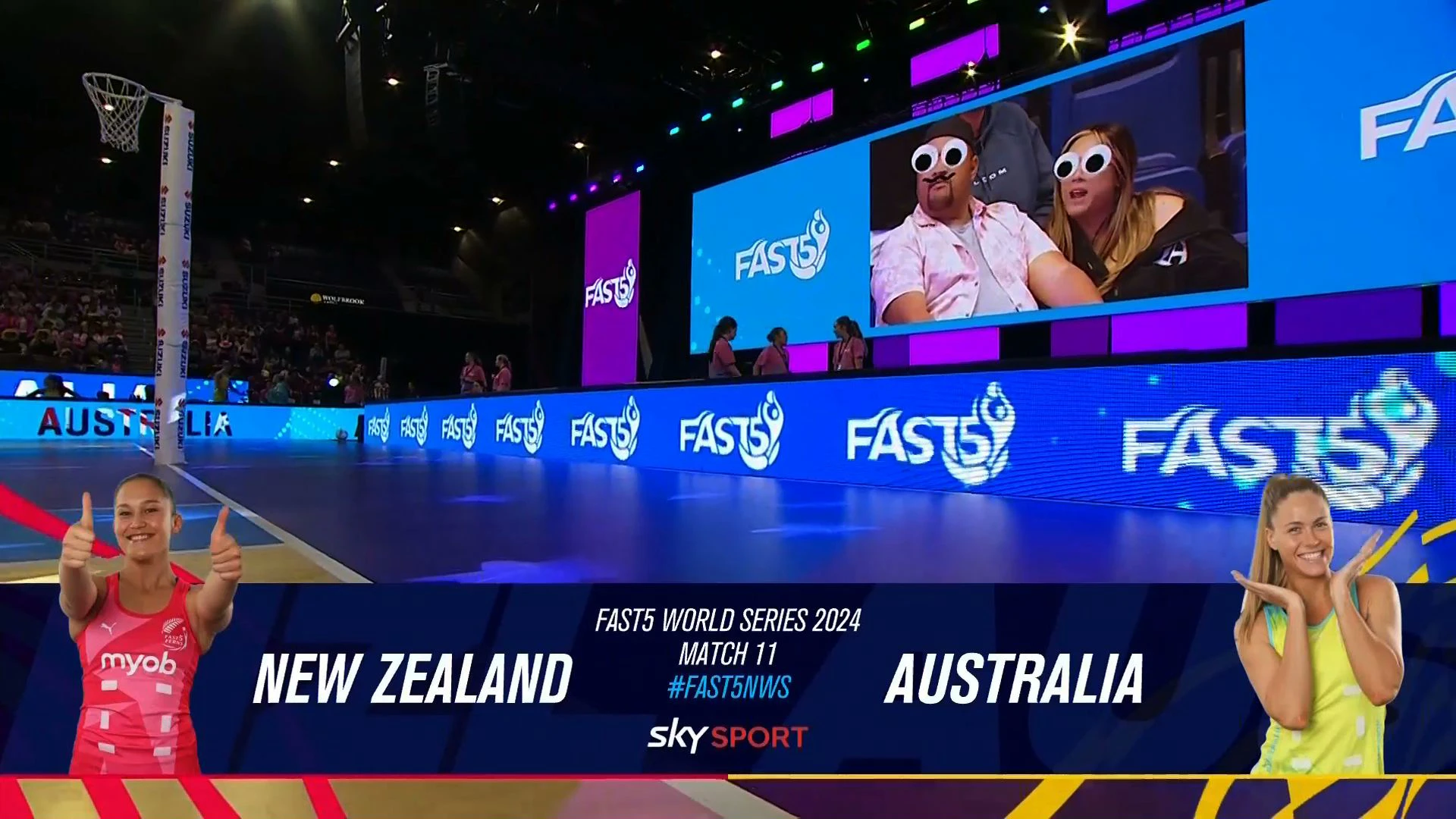 New Zealand v Australia | Match Highlights | Fast5 World Netball Series