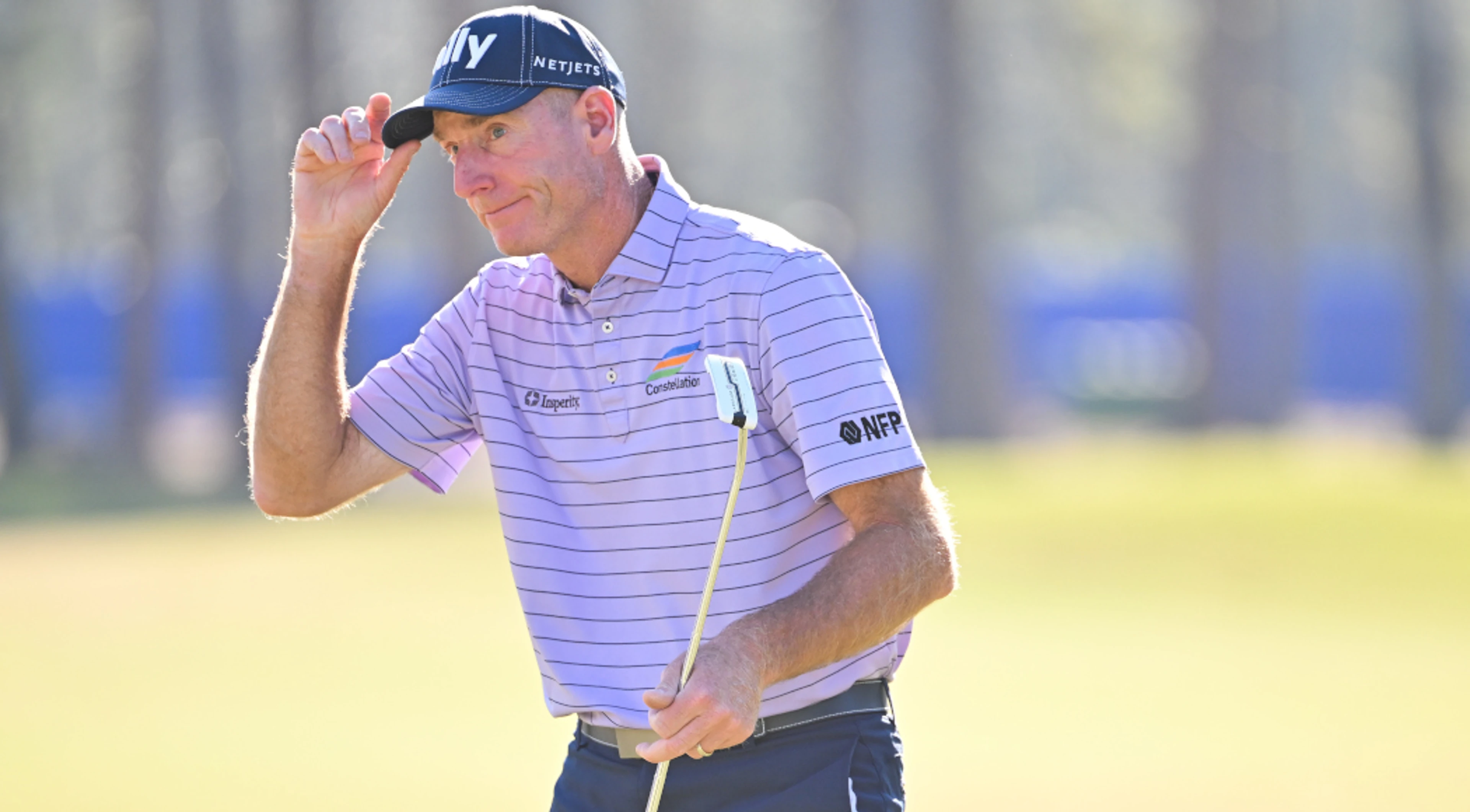 Host Jim Furyk tied for lead at Furyk & Friends