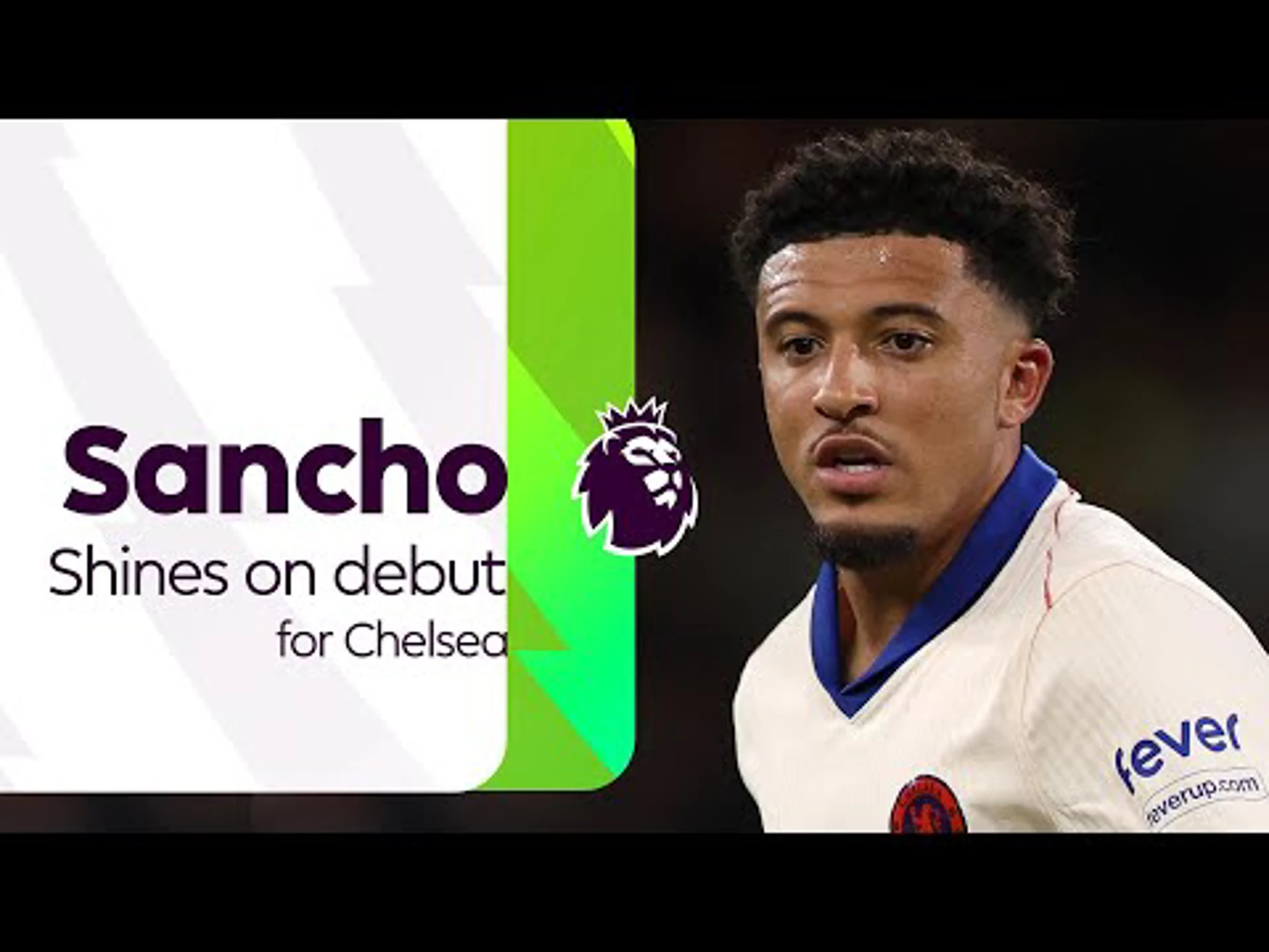 Jadon Sancho was in dazzling form on his Chelsea debut | Premier League