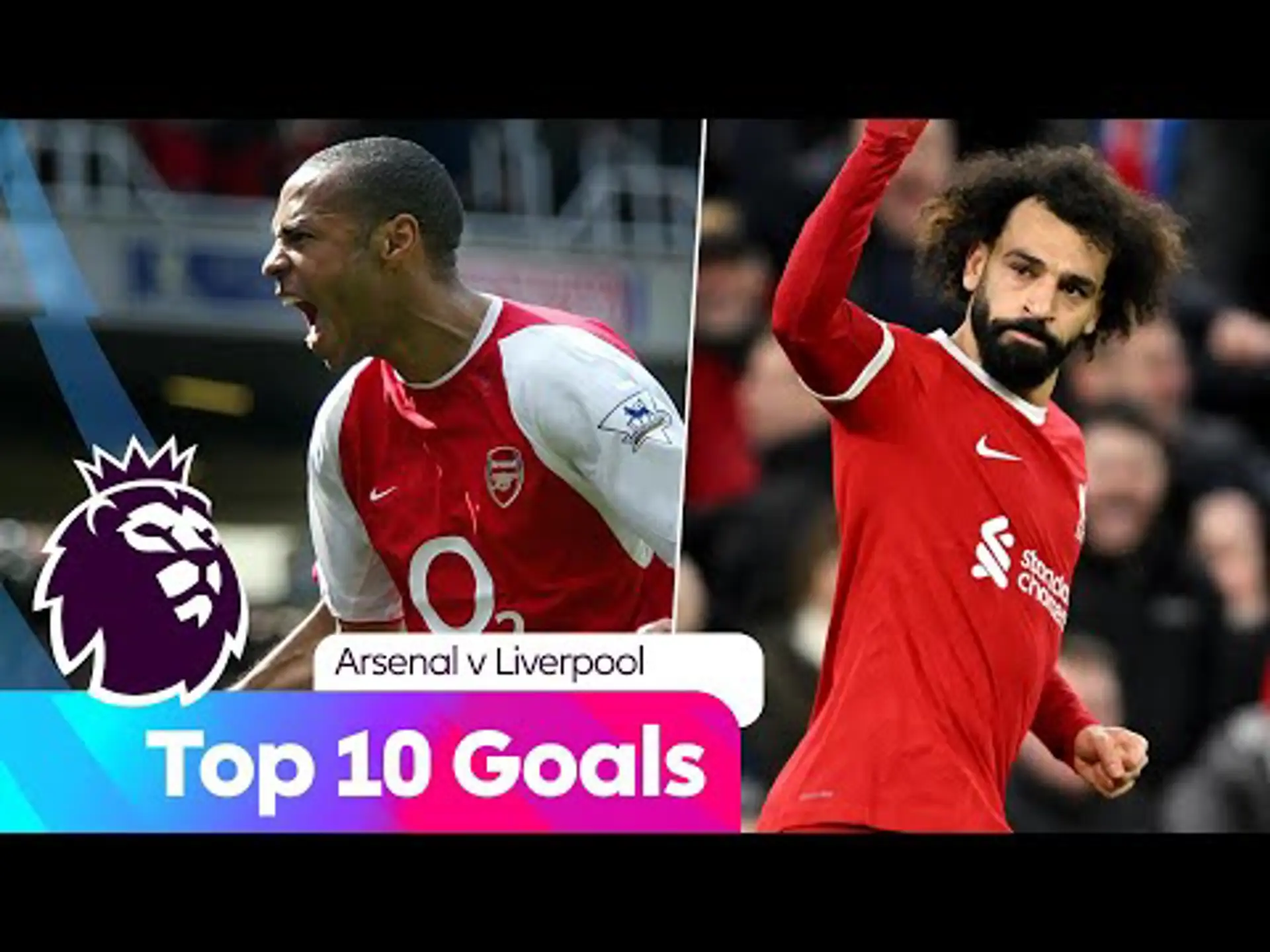 Top Ten Goals | Liverpool v Arsenal | Premier League