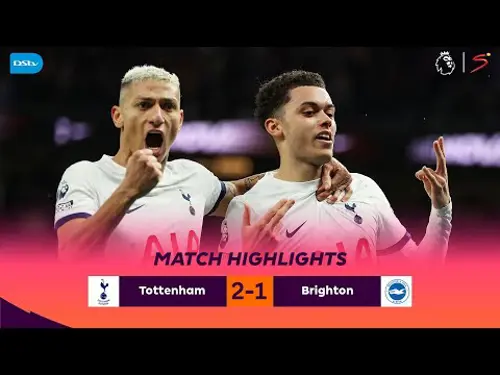 Tottenham v Brighton | Match in 3 Minutes | Premier League