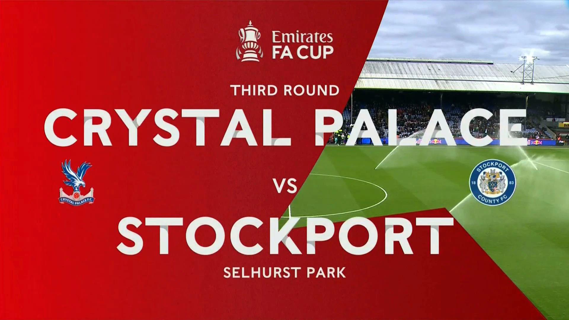 Crystal Palace v Stockport | Match Highlights | Emirates FA Cup